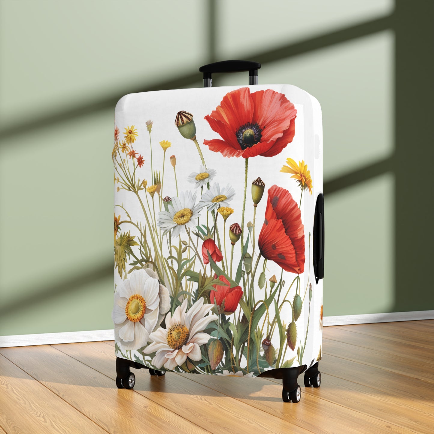 Luggage Cover, Floral, Wildflowers, awd-3043