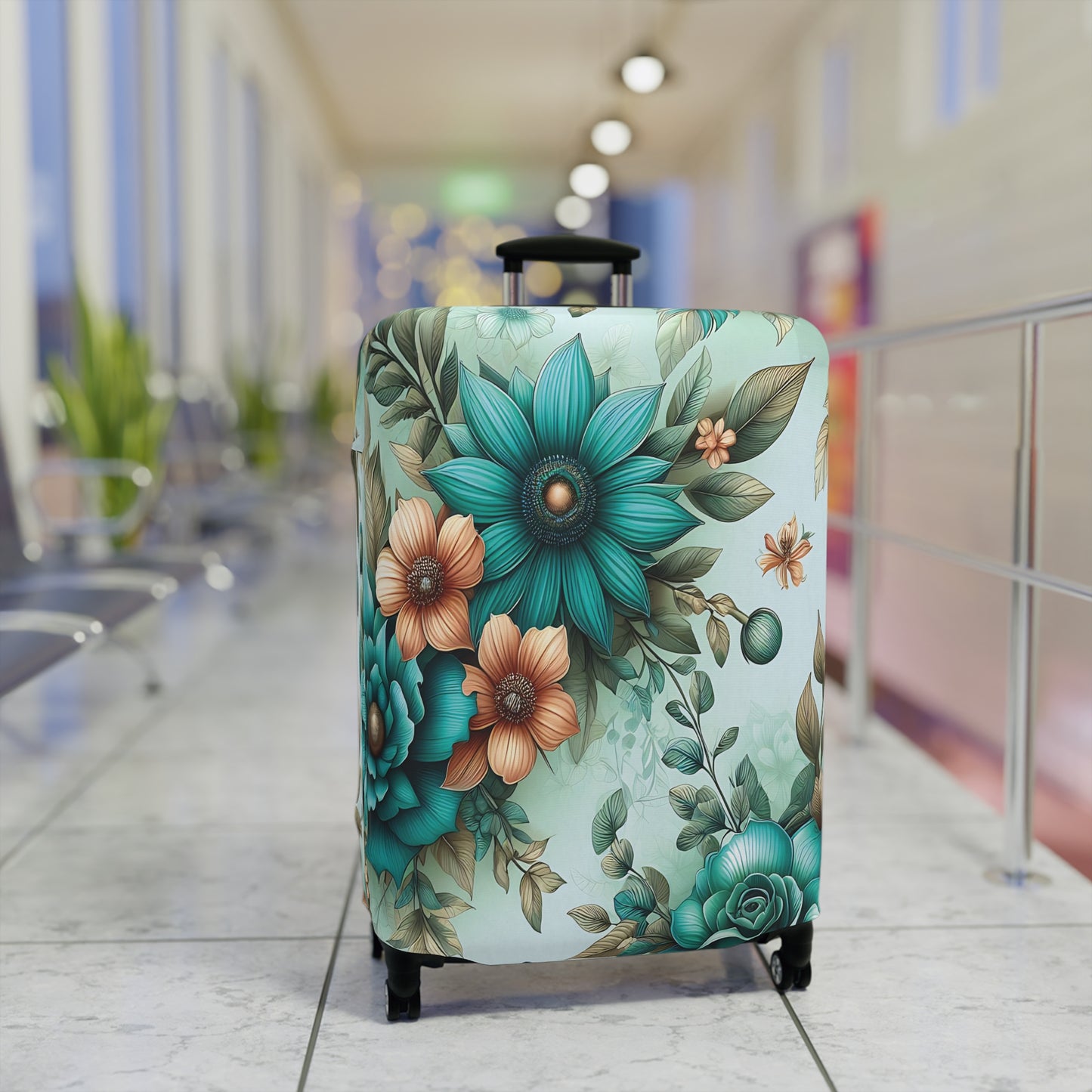 Luggage Cover, Floral, awd-438