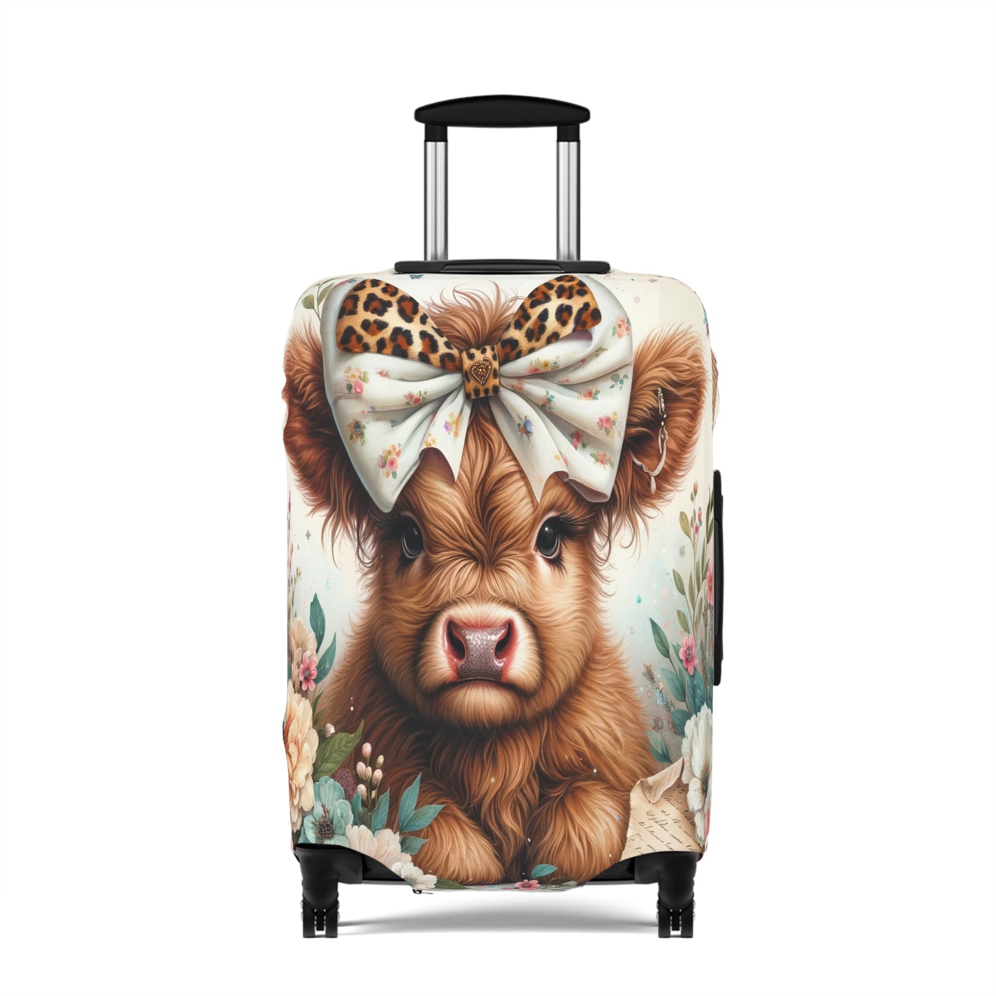 Luggage Cover, Highland Cow, awd-5002