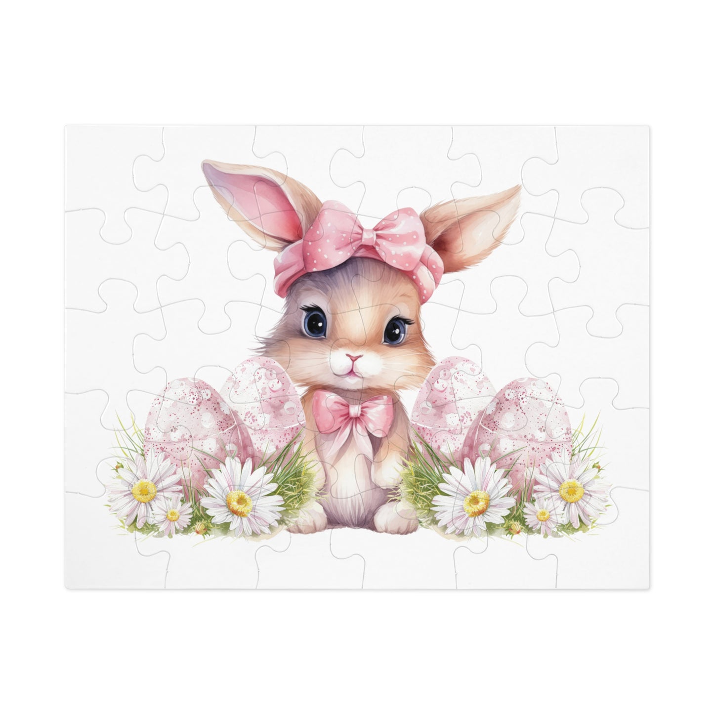 Jigsaw Puzzle, Easter, Easter Rabbit, Personalised/Non-Personalised (30, 110, 252, 500,1000-Piece)