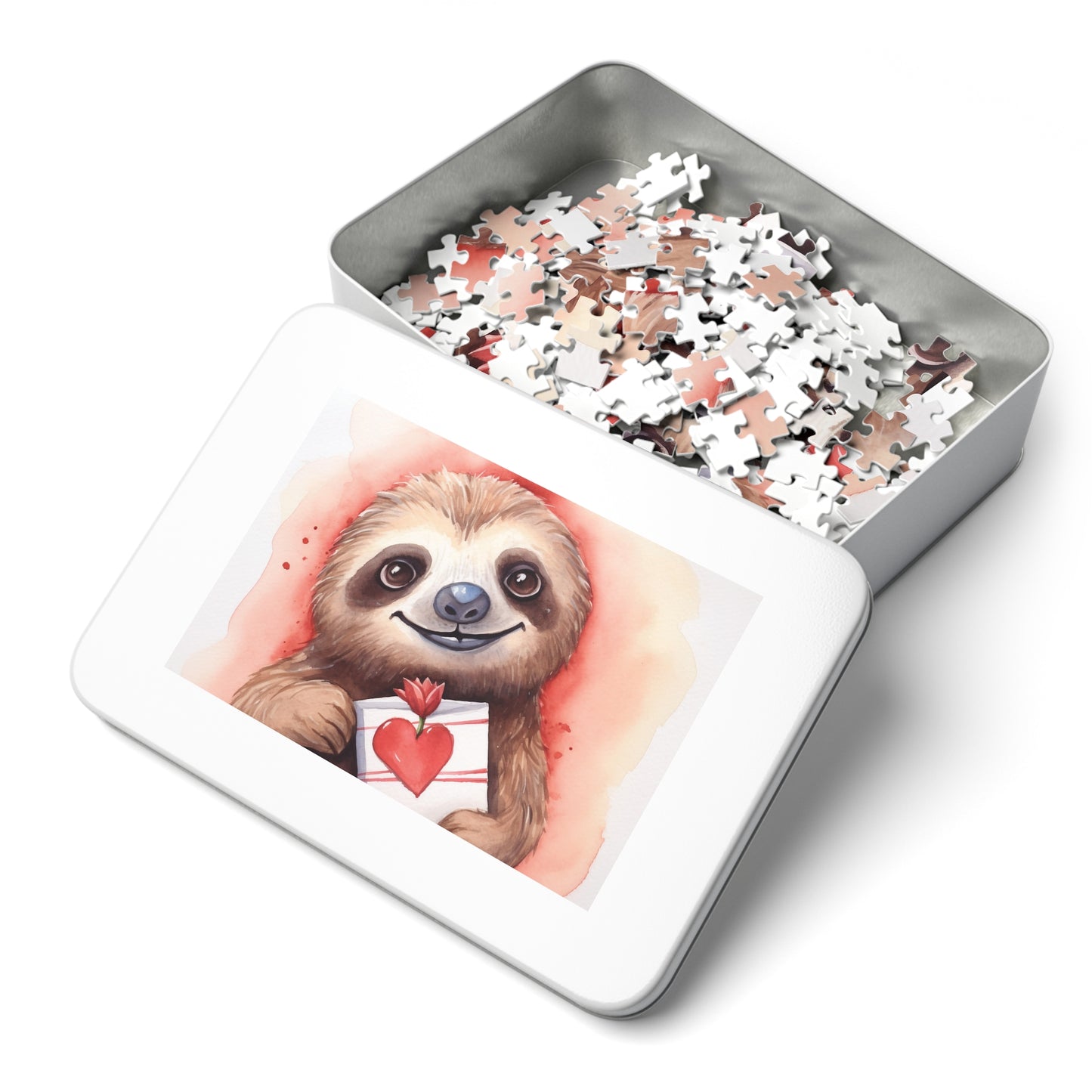 Jigsaw Puzzle, Sloth, Personalised/Non-Personalised (30, 110, 252, 500,1000-Piece)