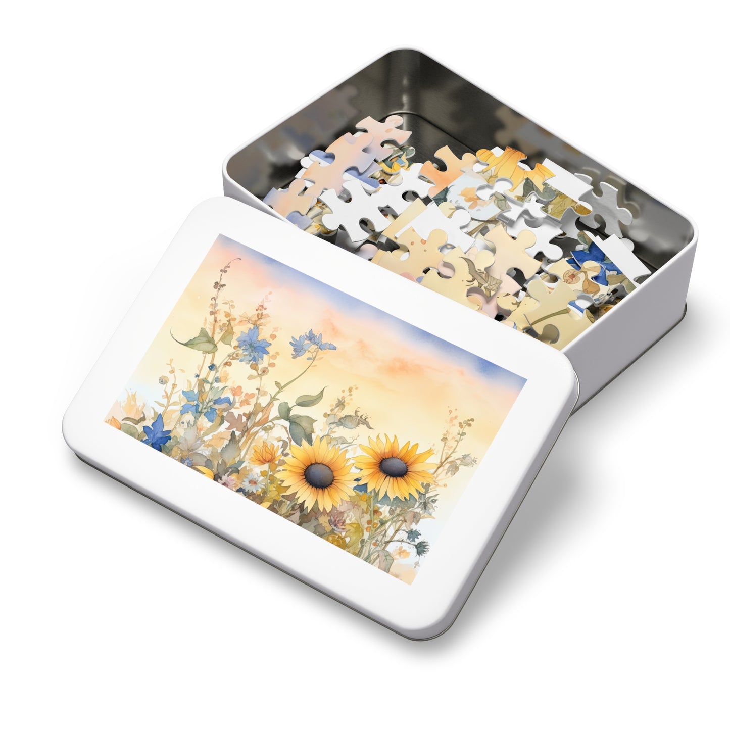 Jigsaw Puzzle, Floral, Personalised/Non-Personalised (30, 110, 252, 500,1000-Piece)