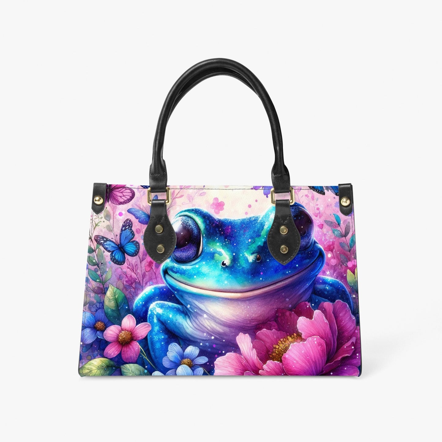 Women's Tote Bag - Long Strap - Frog