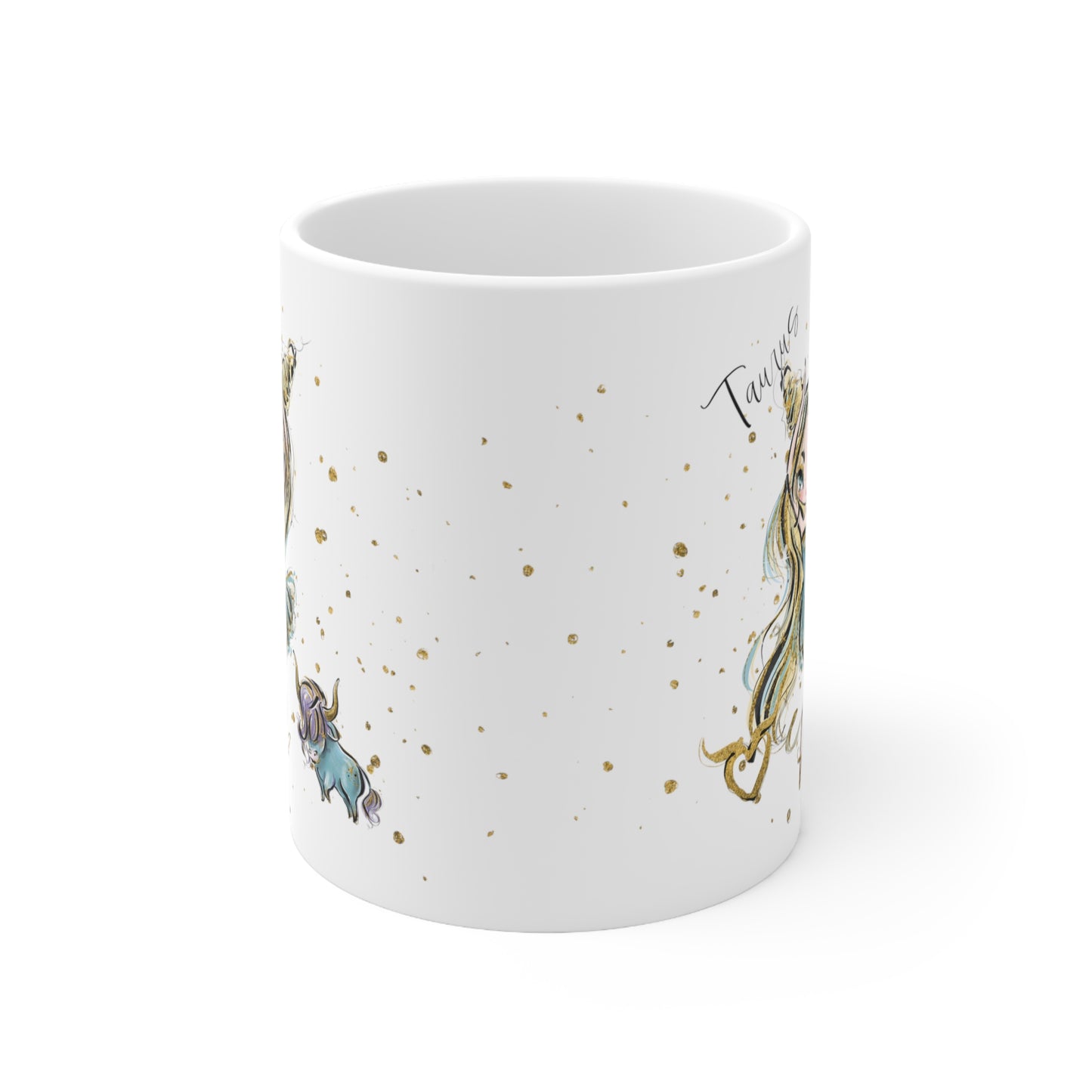 Zodiac Sign, Taurus, Ceramic Mug 11oz