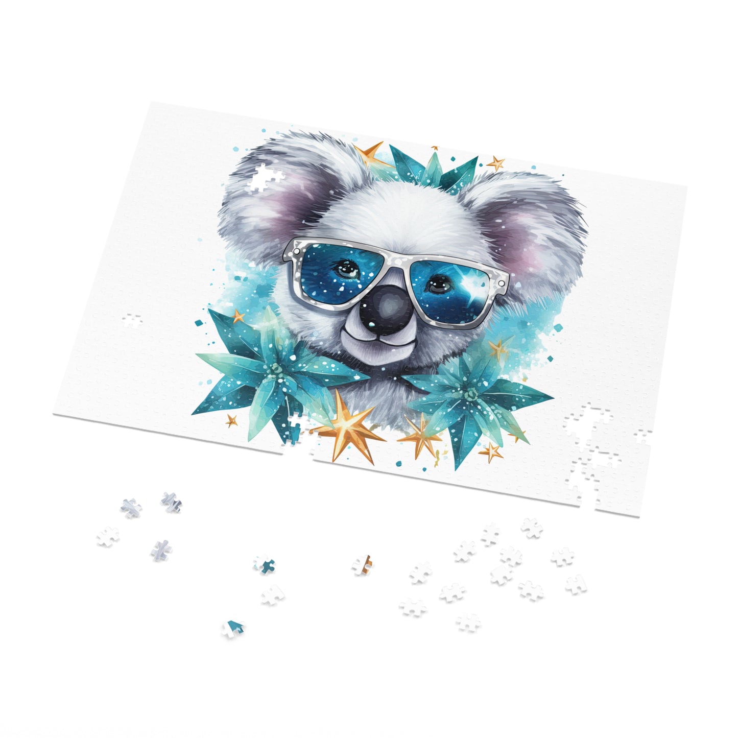 Jigsaw Puzzle in Tin, Australian Animals, Koala, Personalised/Non-Personalised, awd-510 (30, 110, 252, 500,1000-Piece)