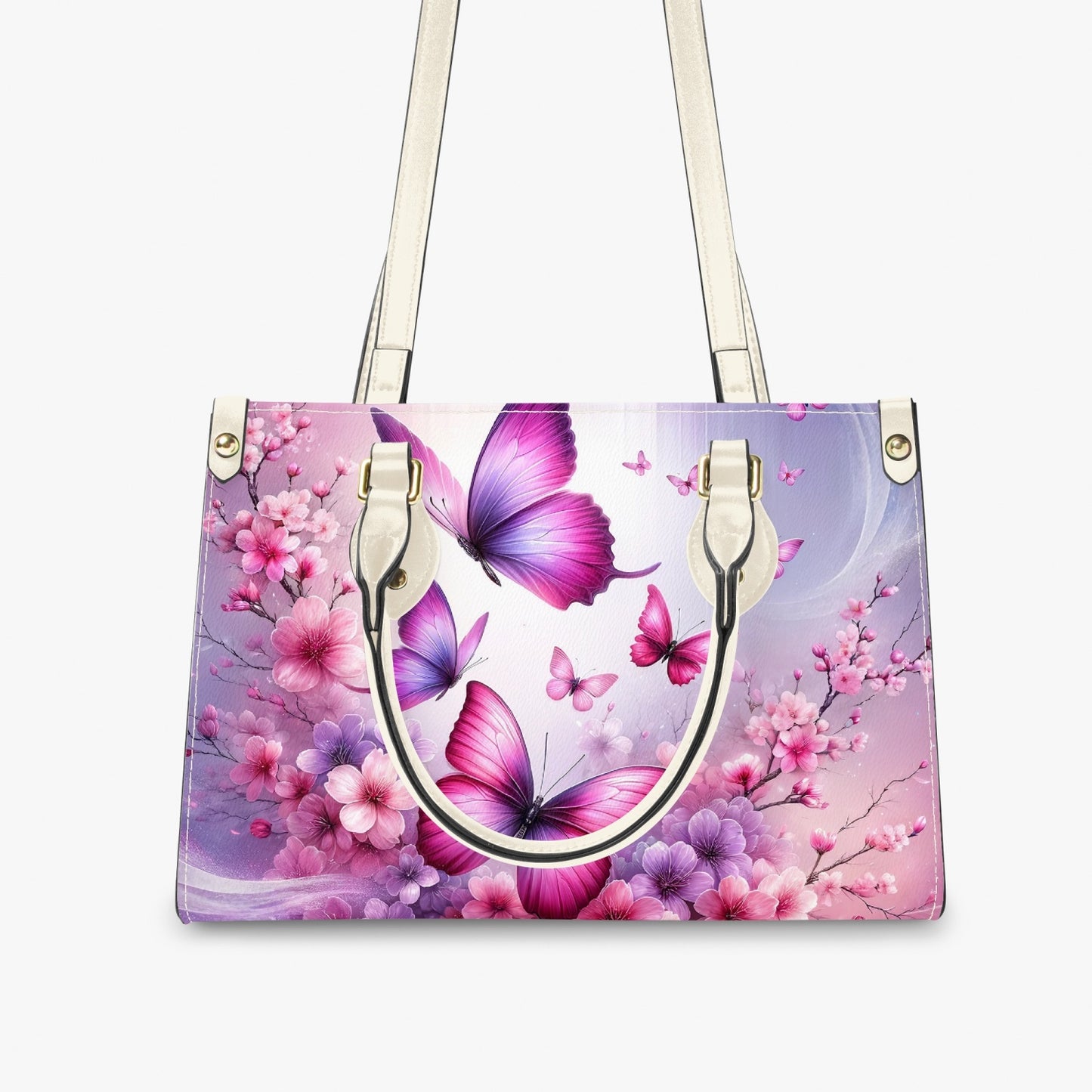 Women's Tote Bag - Long Strap - Butterfly Dreams