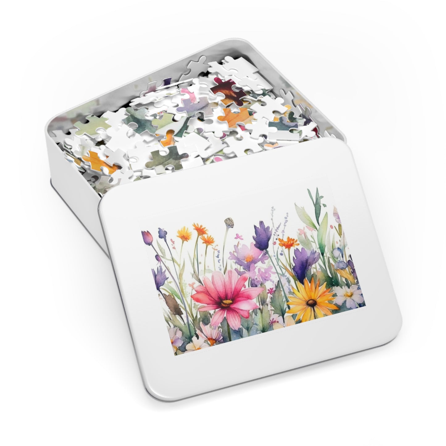 Jigsaw Puzzle, Floral, Personalised/Non-Personalised (30, 110, 252, 500,1000-Piece)