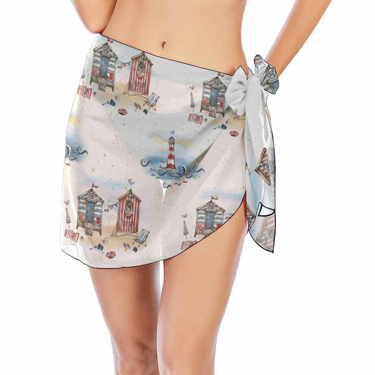 Sea you at the beach  Women's Beach Sarong Wrap