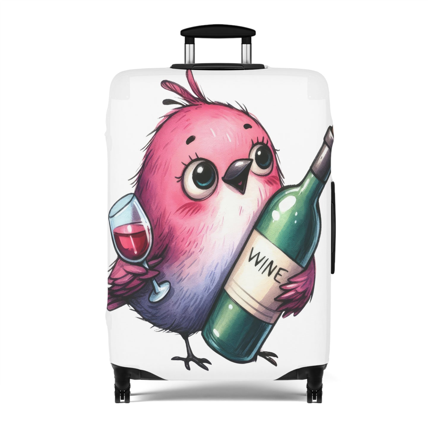 Luggage Cover, Cute Bird, awd-1646