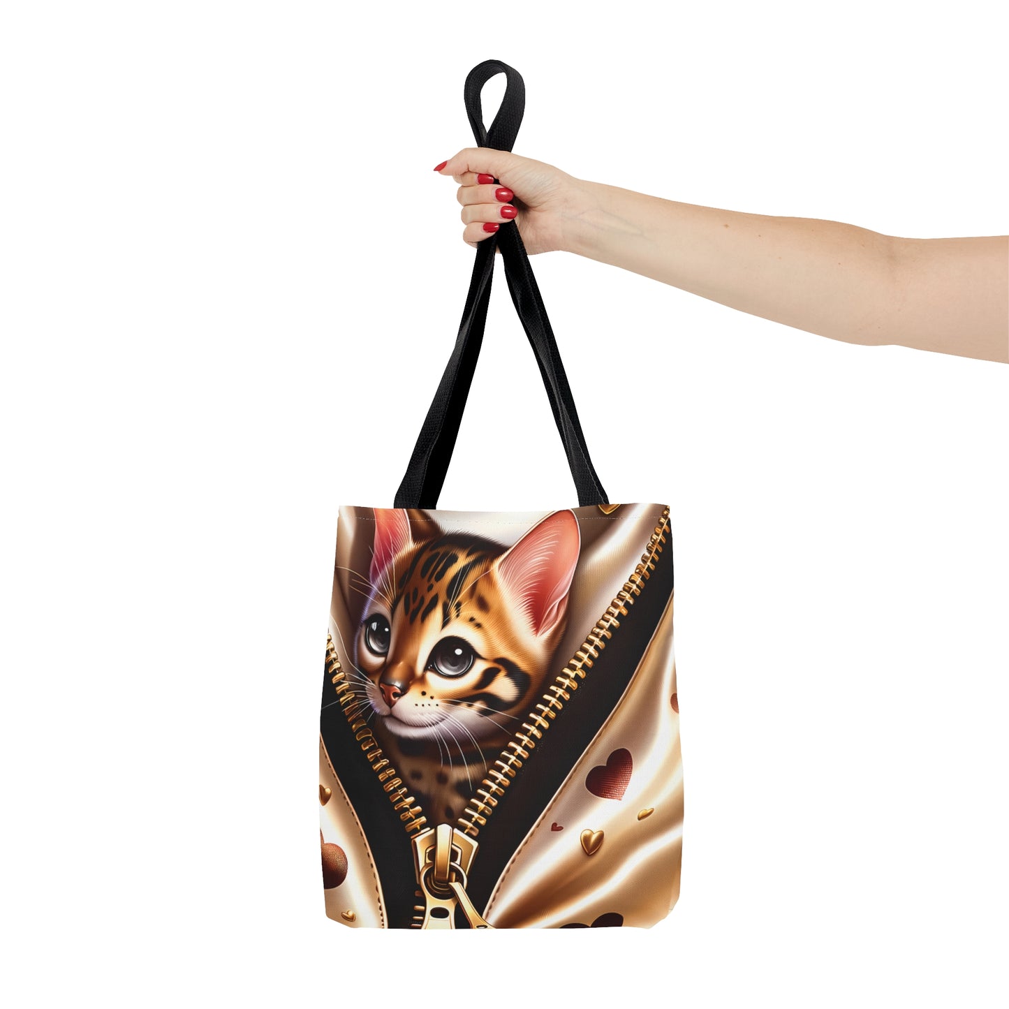 Tote Bag, Cat, Personalised/Non-Personalised Tote bag