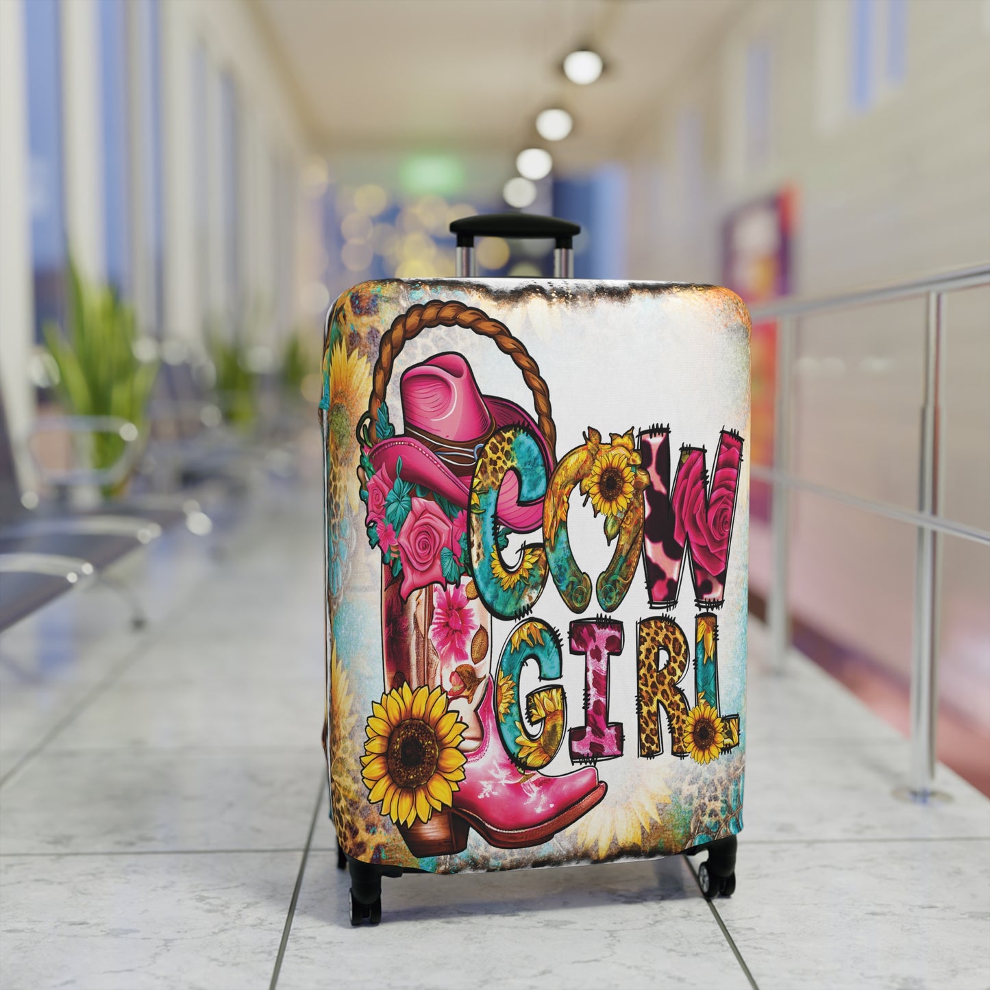 Luggage Cover, Western, Cowgirl, awd-1034