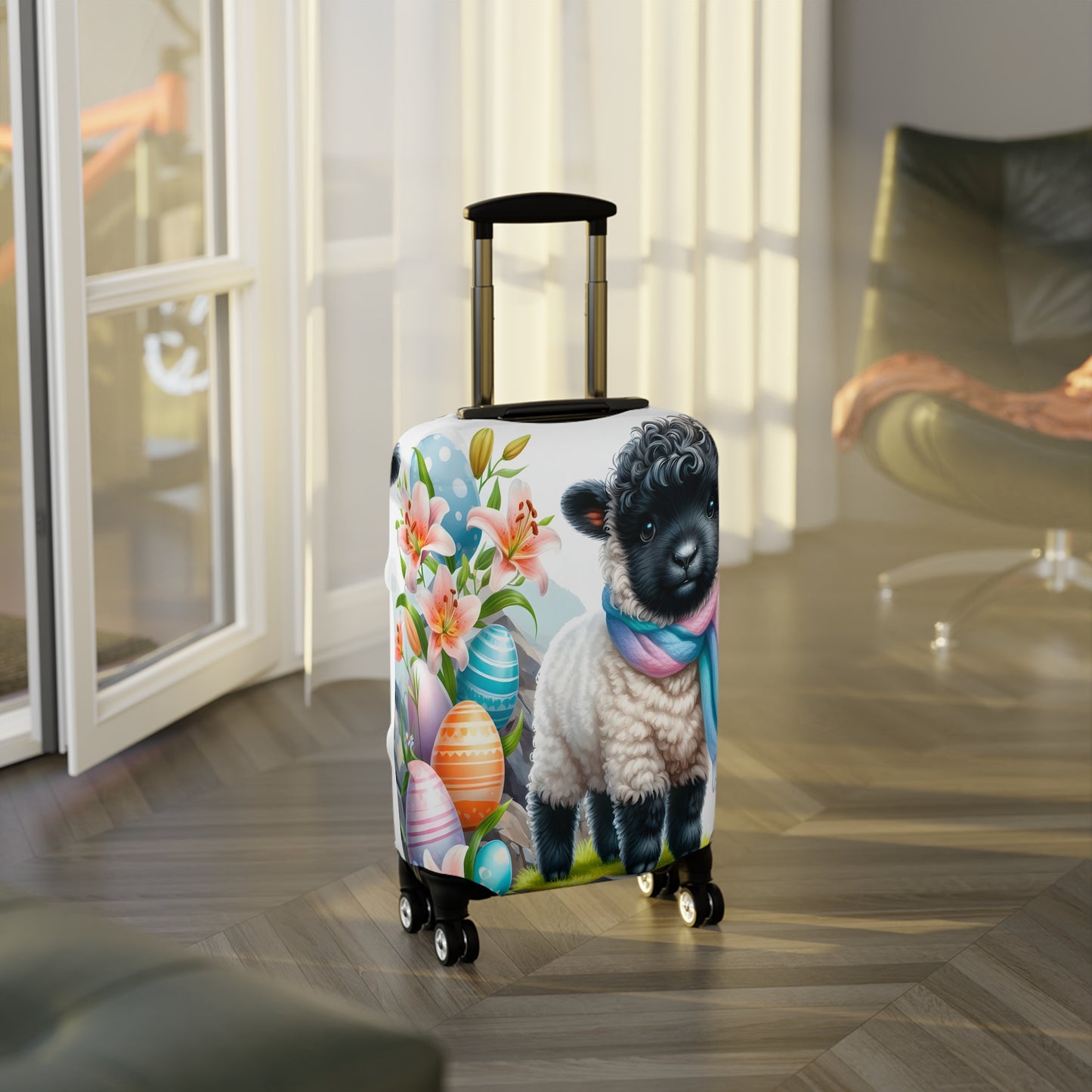 Luggage Cover, Easter, Lamb, awd-1625