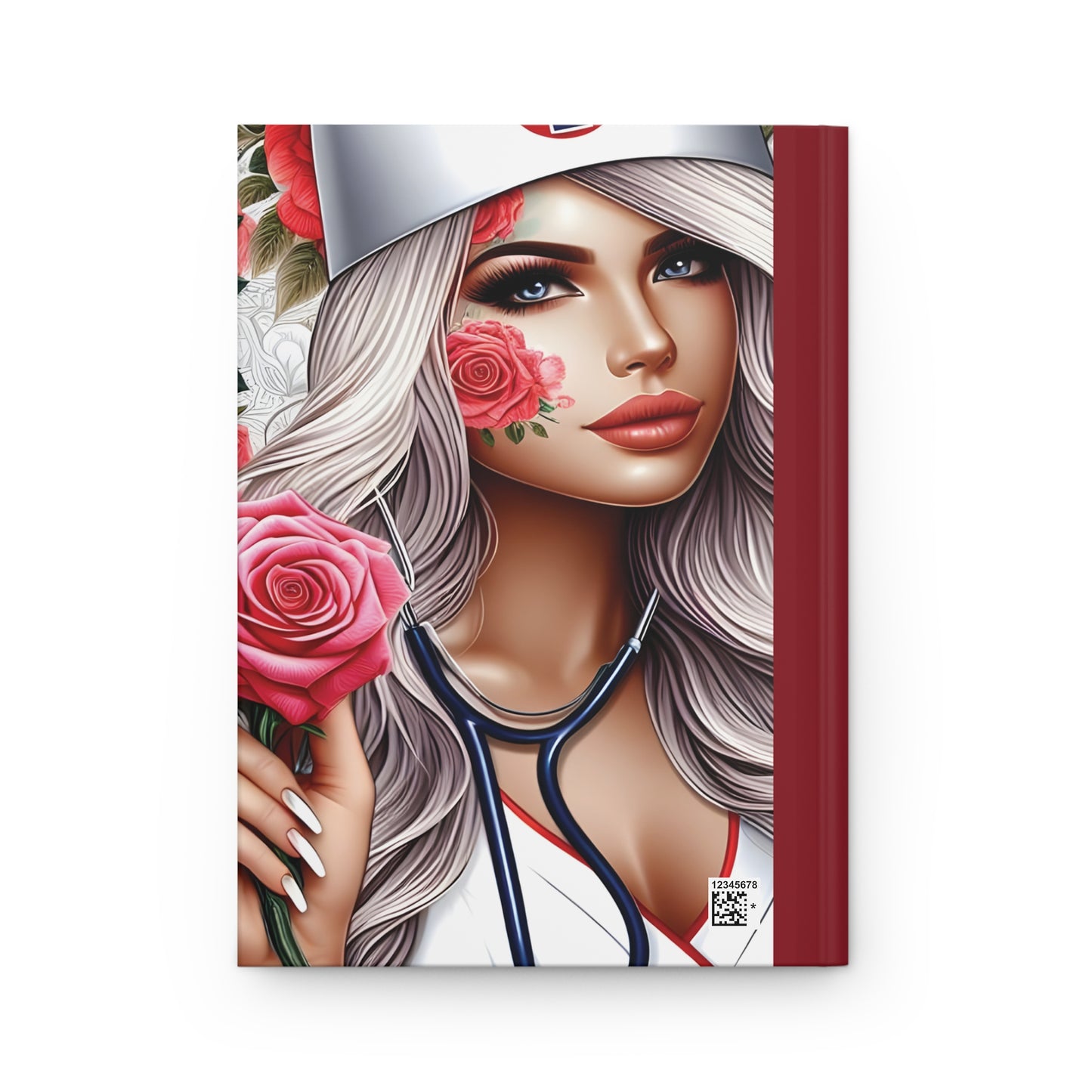 Personalised Hardcover Journal Matte, Nurse, awd-1435