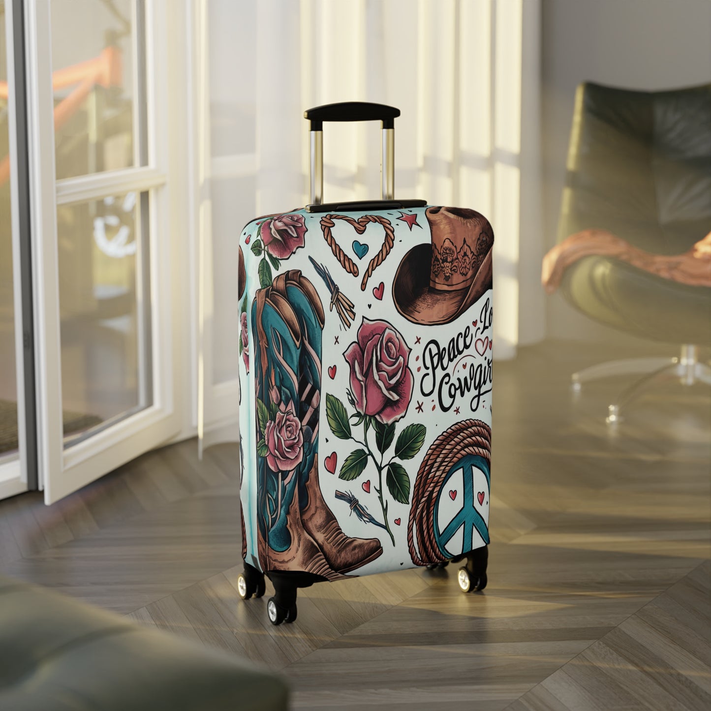 Luggage Cover, Country and Western, Country Girl, awd-1487