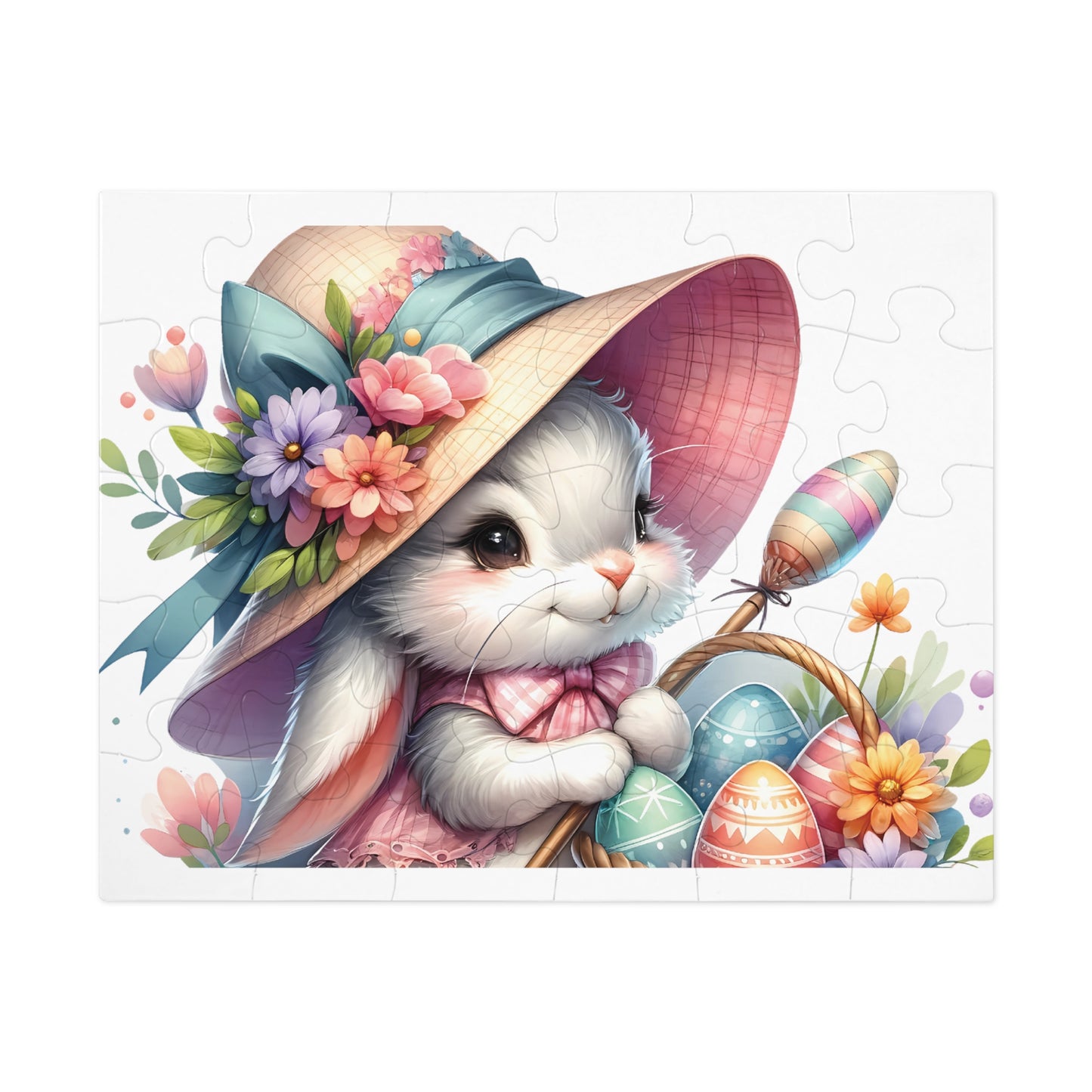 Jigsaw Puzzle, Easter, Easter Rabbit, Personalised/Non-Personalised (30, 110, 252, 500,1000-Piece)