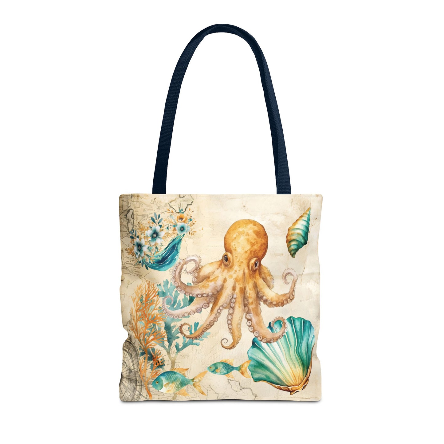 Tote Bag, Nautical bag, Beach Tote Bag