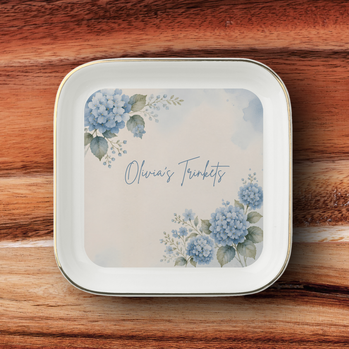 Personalised Jewelry Dish, Custom Name Ceramic Trinket Dish, Personalised Gift, Jewellery Holder, Birthday or Christmas Gift