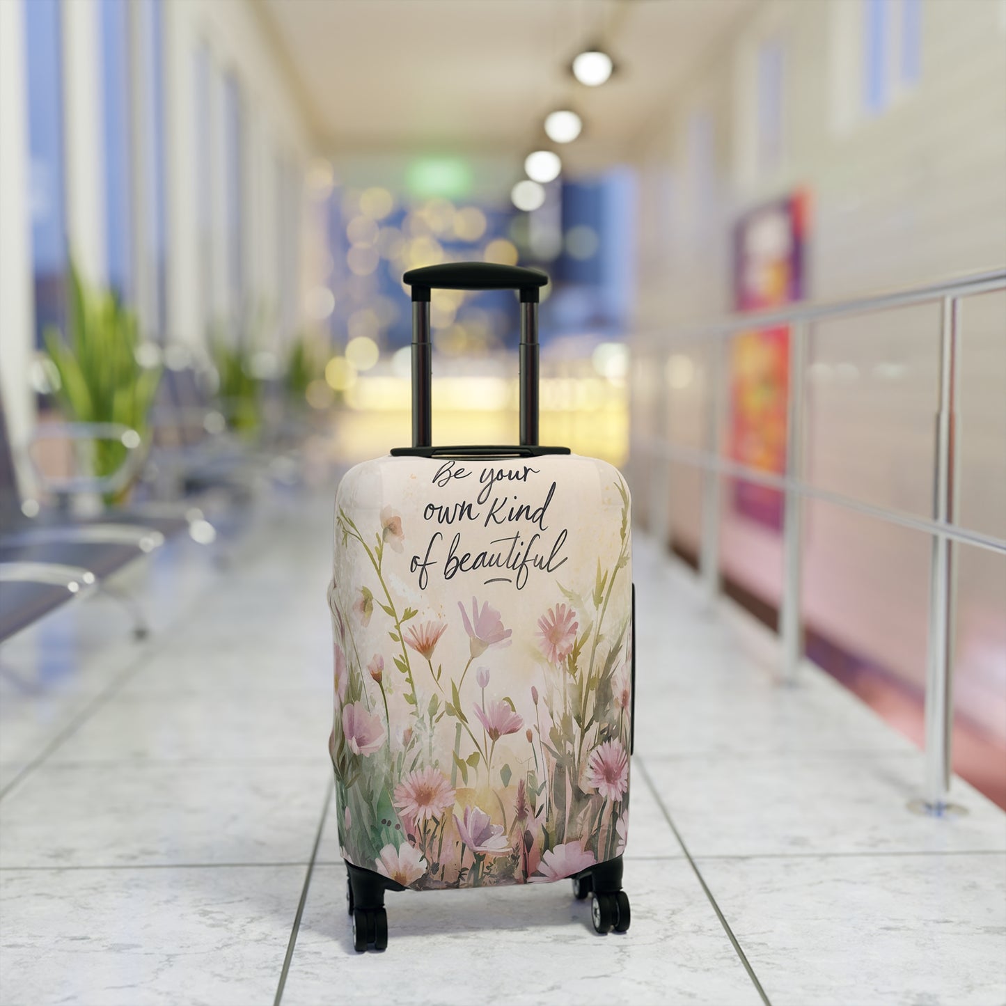 Luggage Cover, Floral, Be your own kind of beautiful, awd-1766