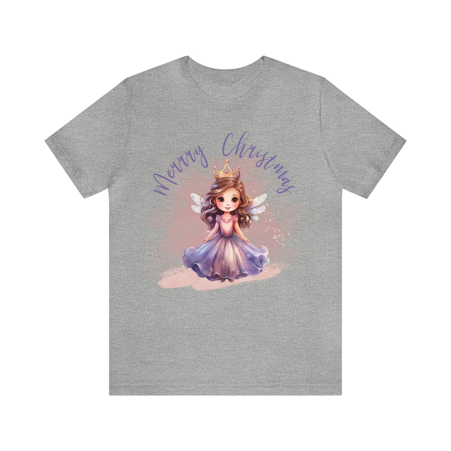 Unisex Jersey Short Sleeve Tee Christmas, Women's Fairy T-shirt - A00005