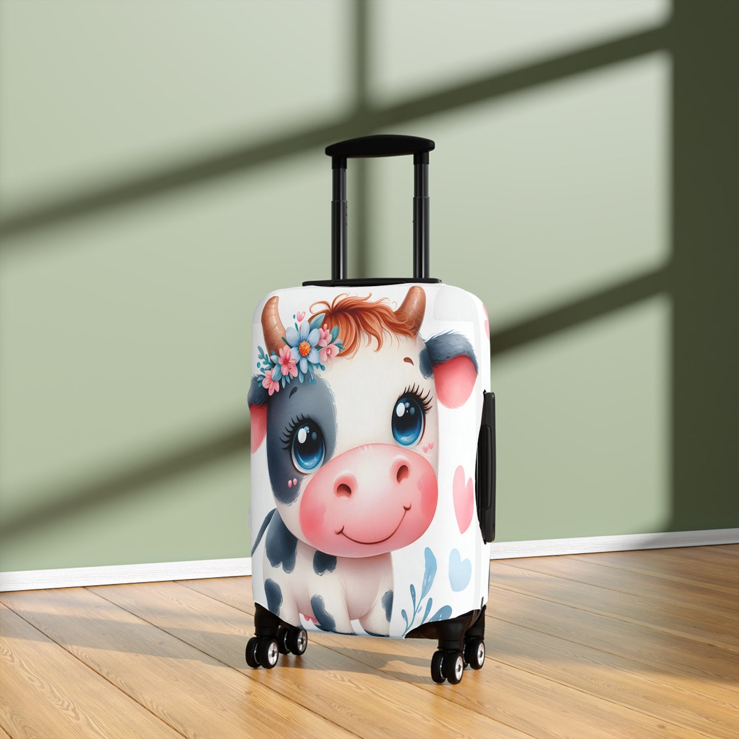 Luggage Cover, Cow, awd-1602