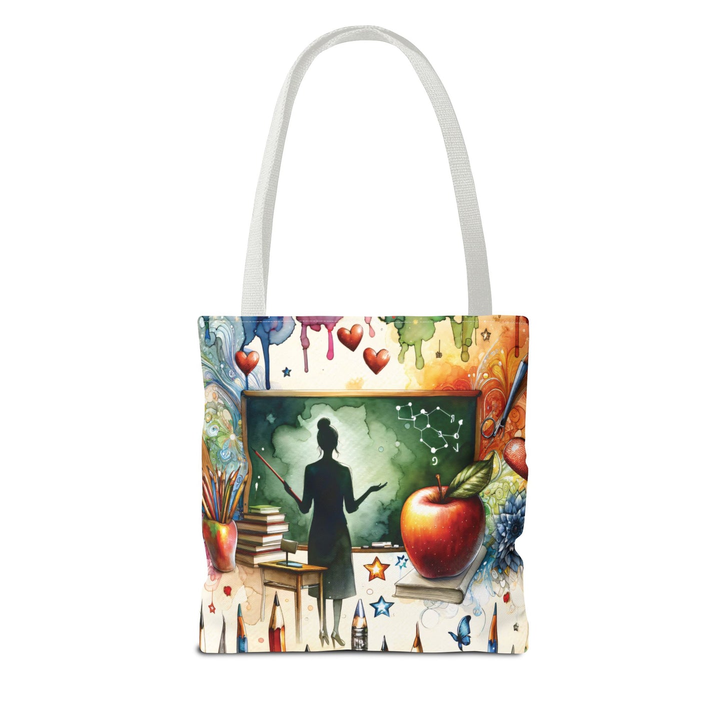 Tote Bag, Teacher, Personalised/Non-Personalised Tote bag, 3 Sizes Available