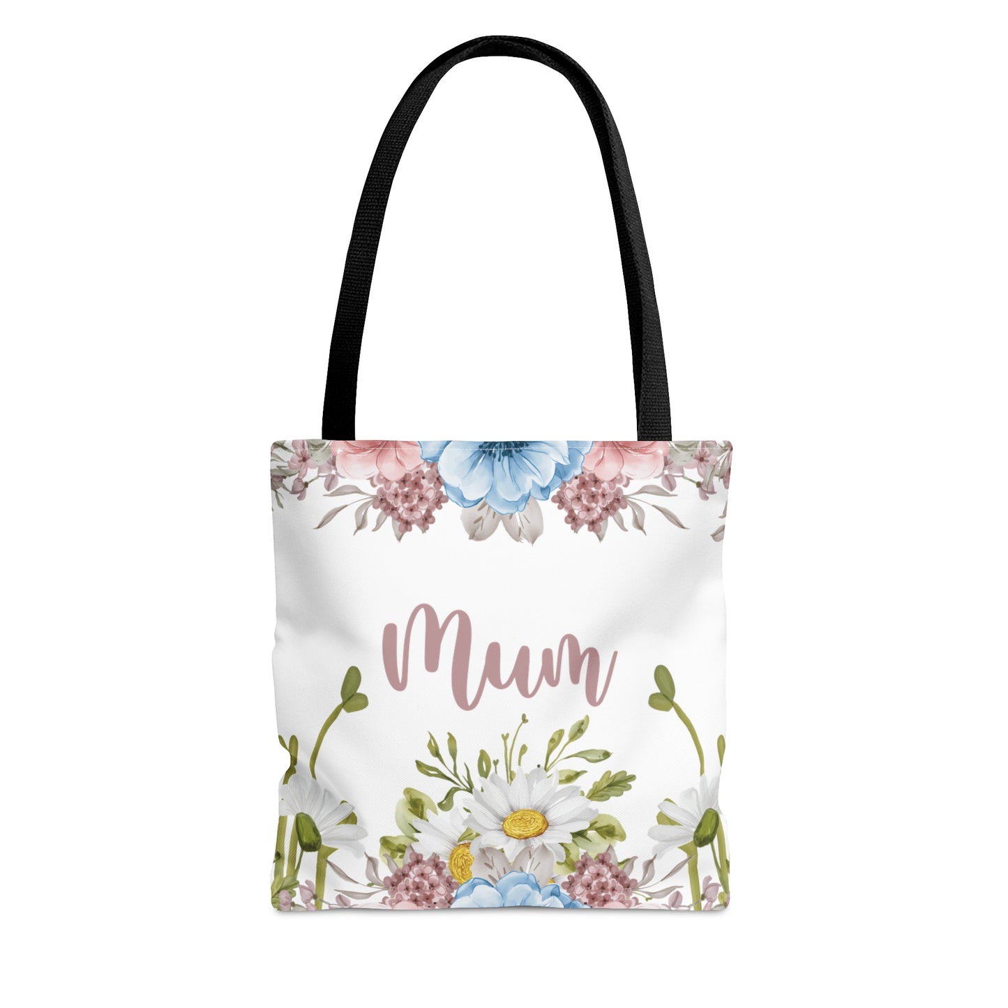 Personalised/Non-Personalised Tote Bag, Floral, Mum, Tote bag