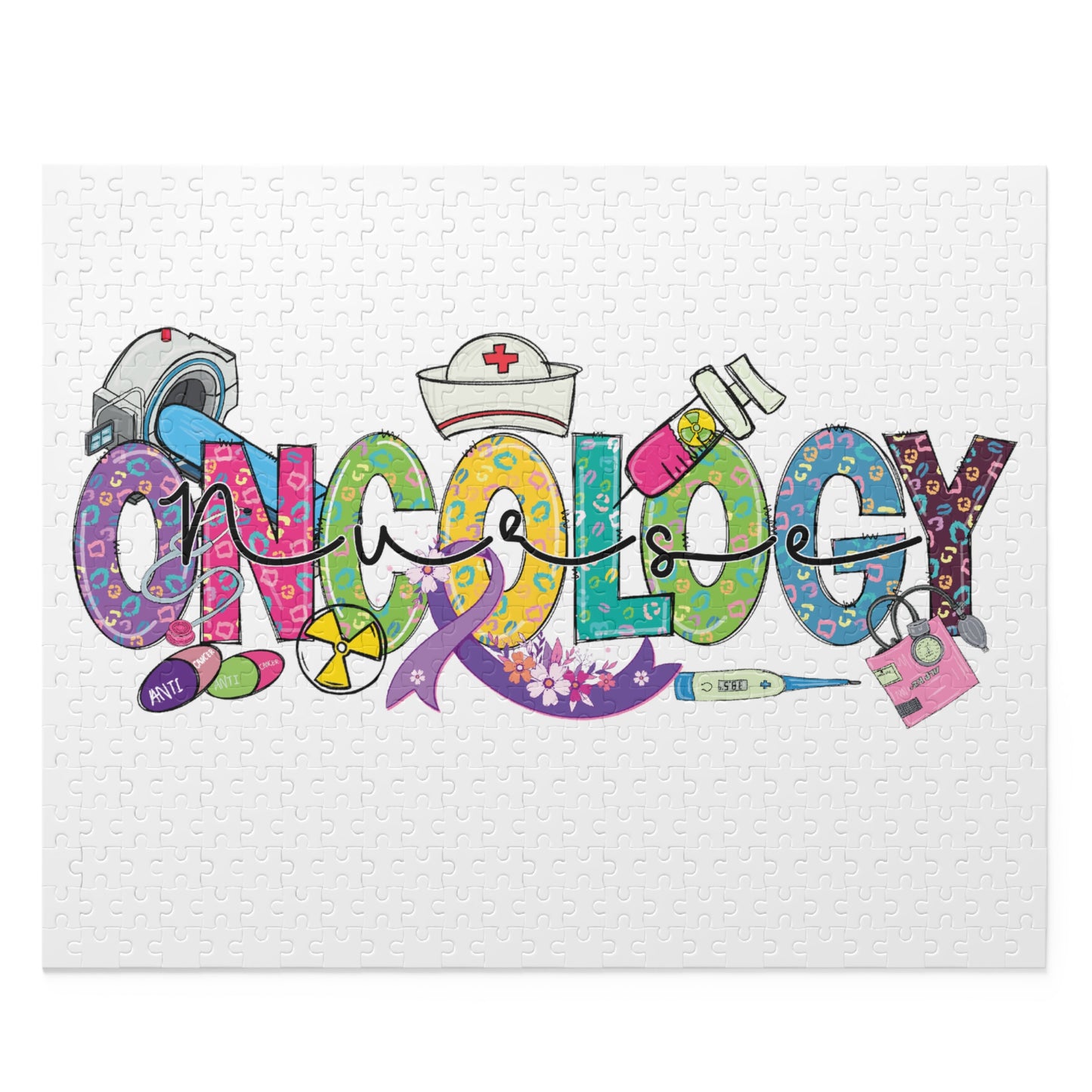 Personalised/Non-Personalised Puzzle, Oncology Nurse (120, 252, 500-Piece)