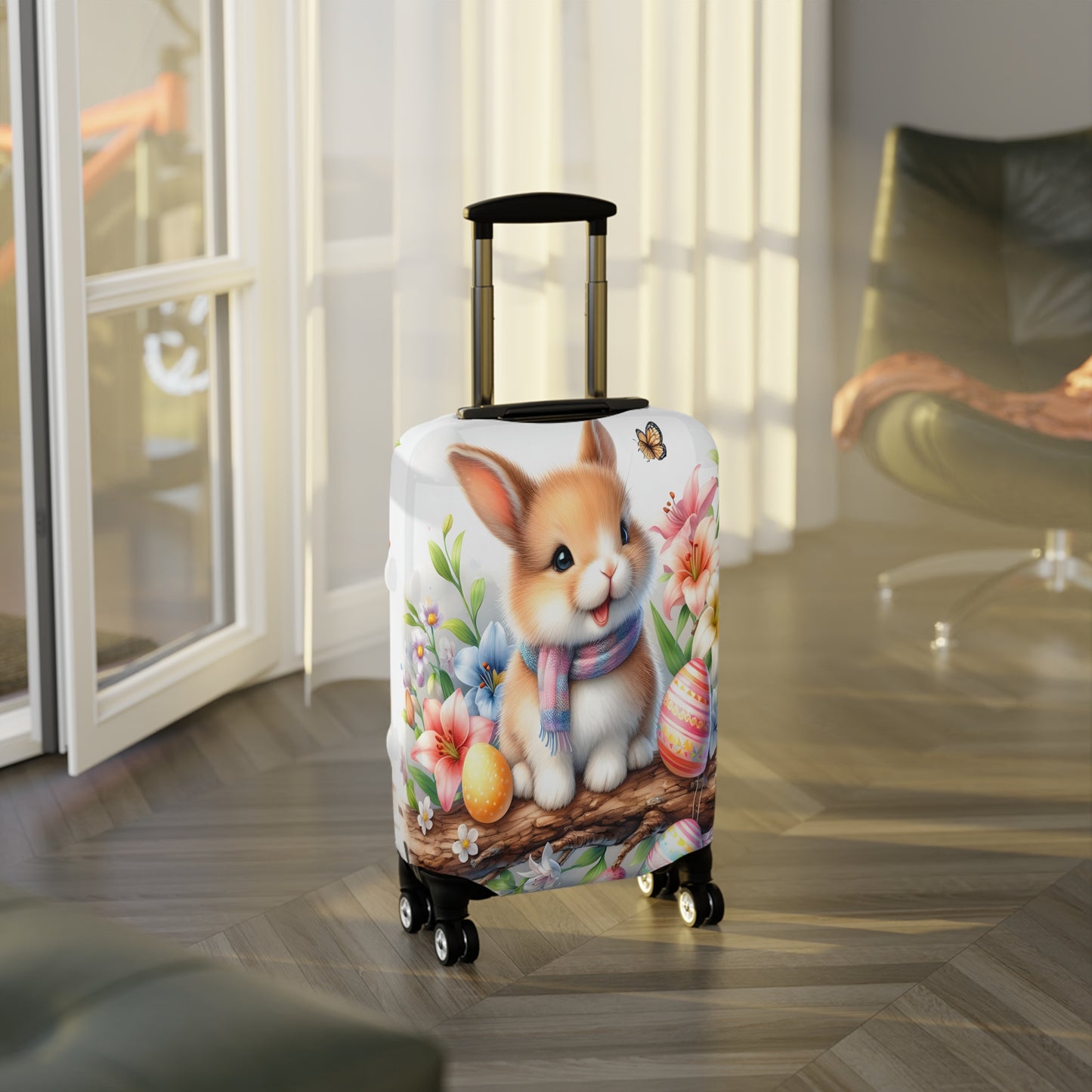 Luggage Cover, Easter, Rabbit, awd-1623