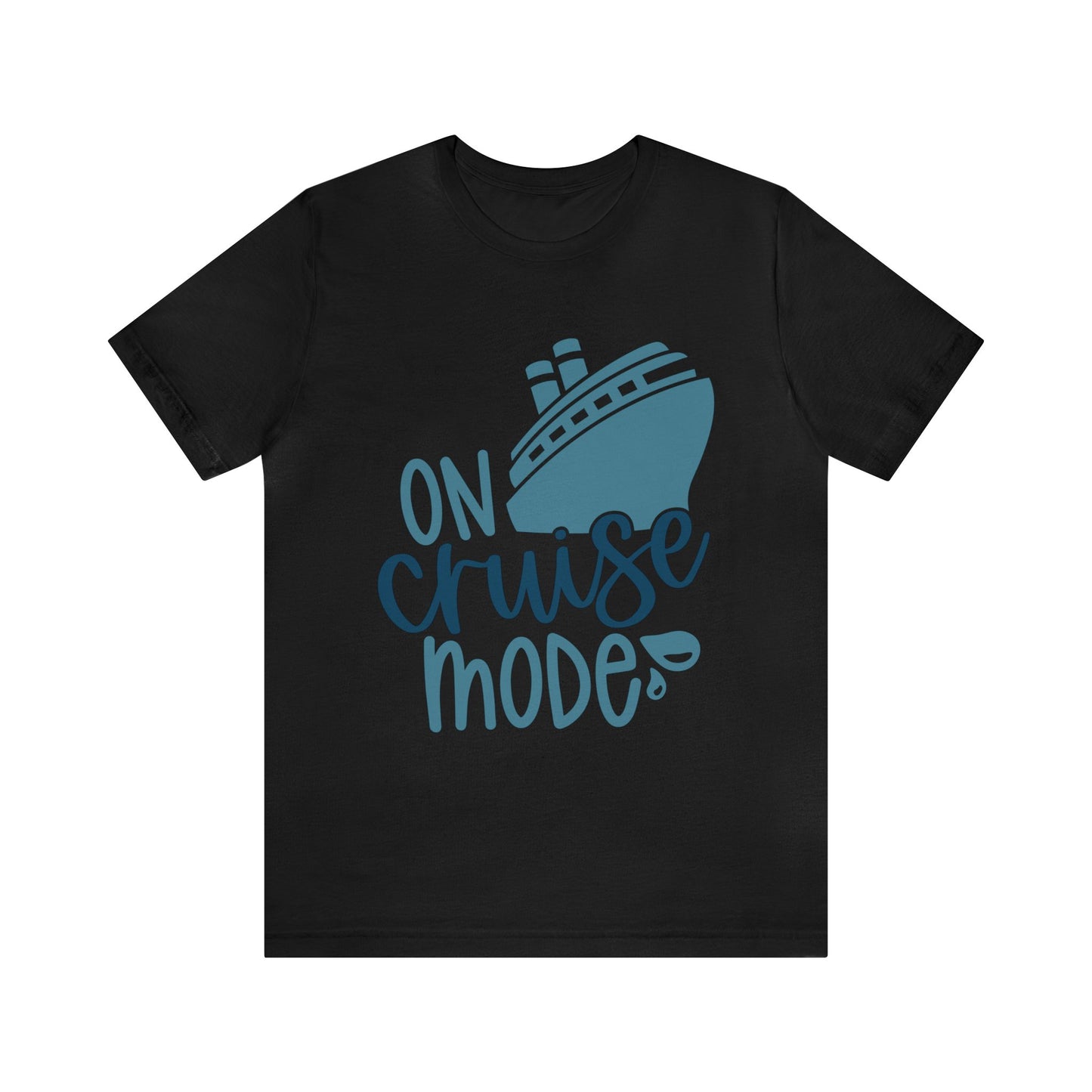 Unisex Adults Jersey Short Sleeve Tee, Cruise Tee, Cruise Mode, 100% Cotton, Light Fabric 142 g/m²