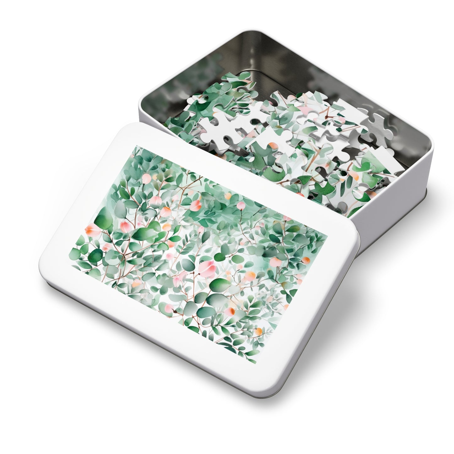 Jigsaw Puzzle, Eucalyptus Leaves, Personalised/Non-Personalised (30, 110, 252, 500,1000-Piece)