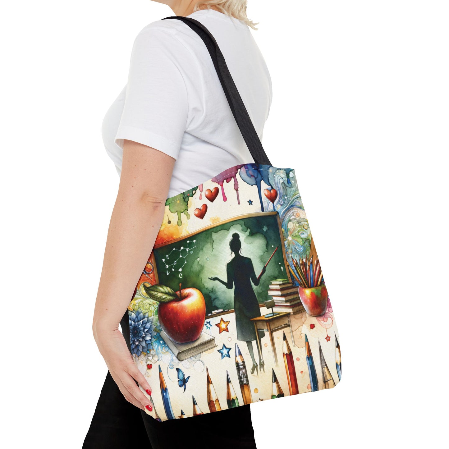 Tote Bag, Teacher, Personalised/Non-Personalised Tote bag, 3 Sizes Available