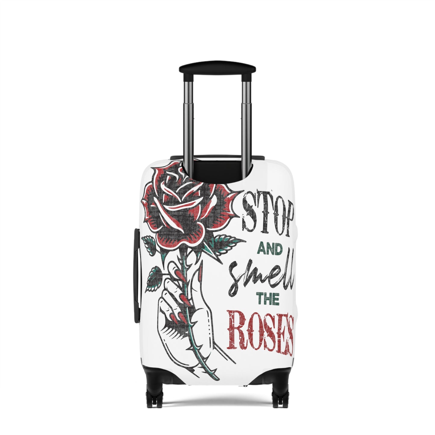 Luggage Cover, Stop and Smell the Roses, awd-1656