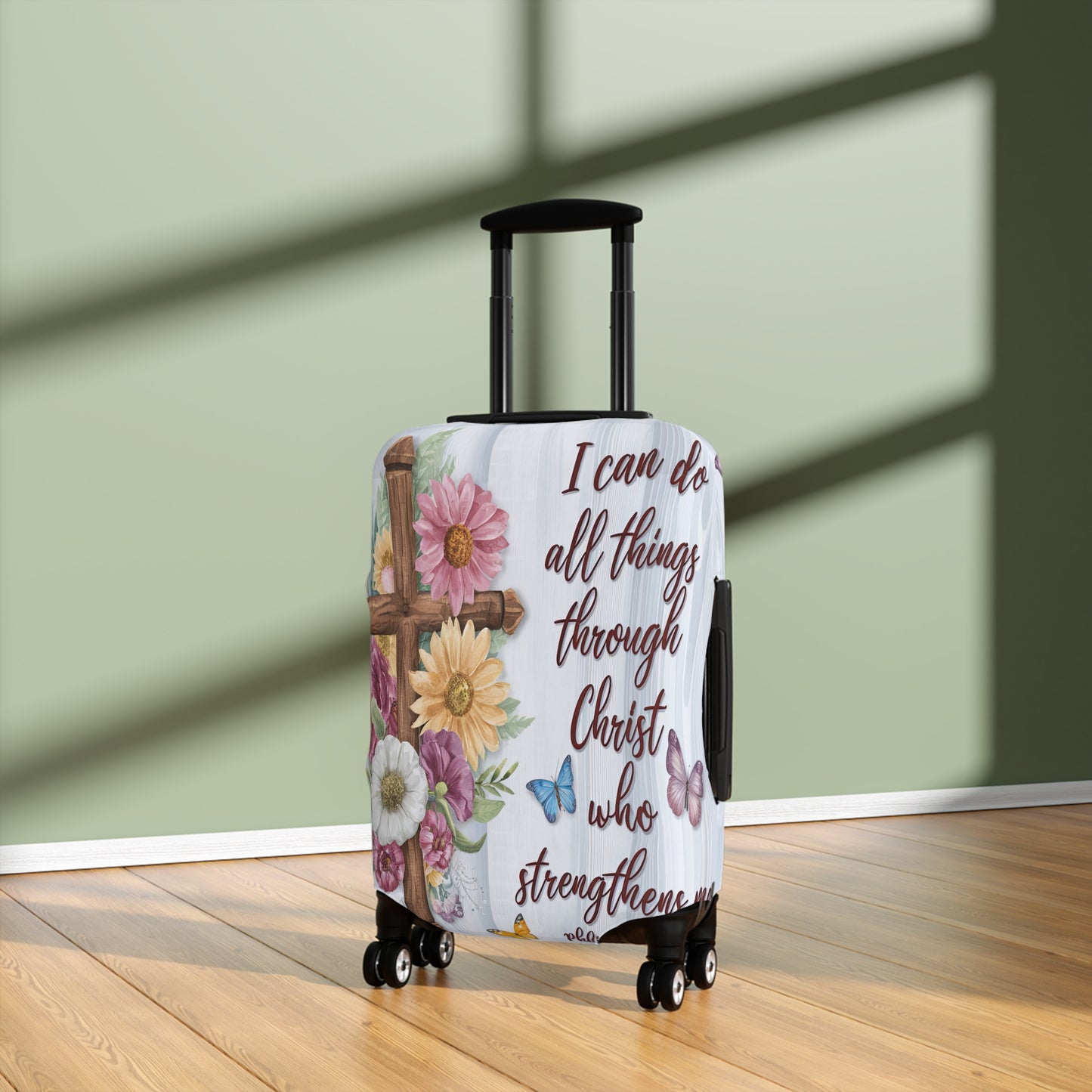 Luggage Cover, Bible Verse, awd-1475