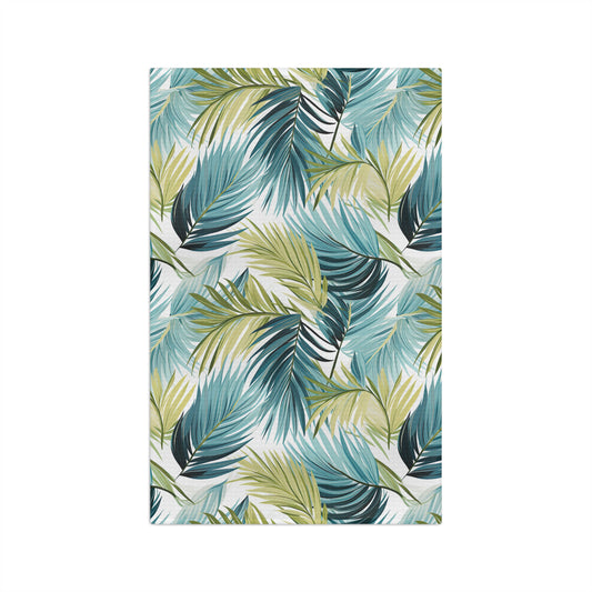 Microfiber Tea Towel Tropical Leaves