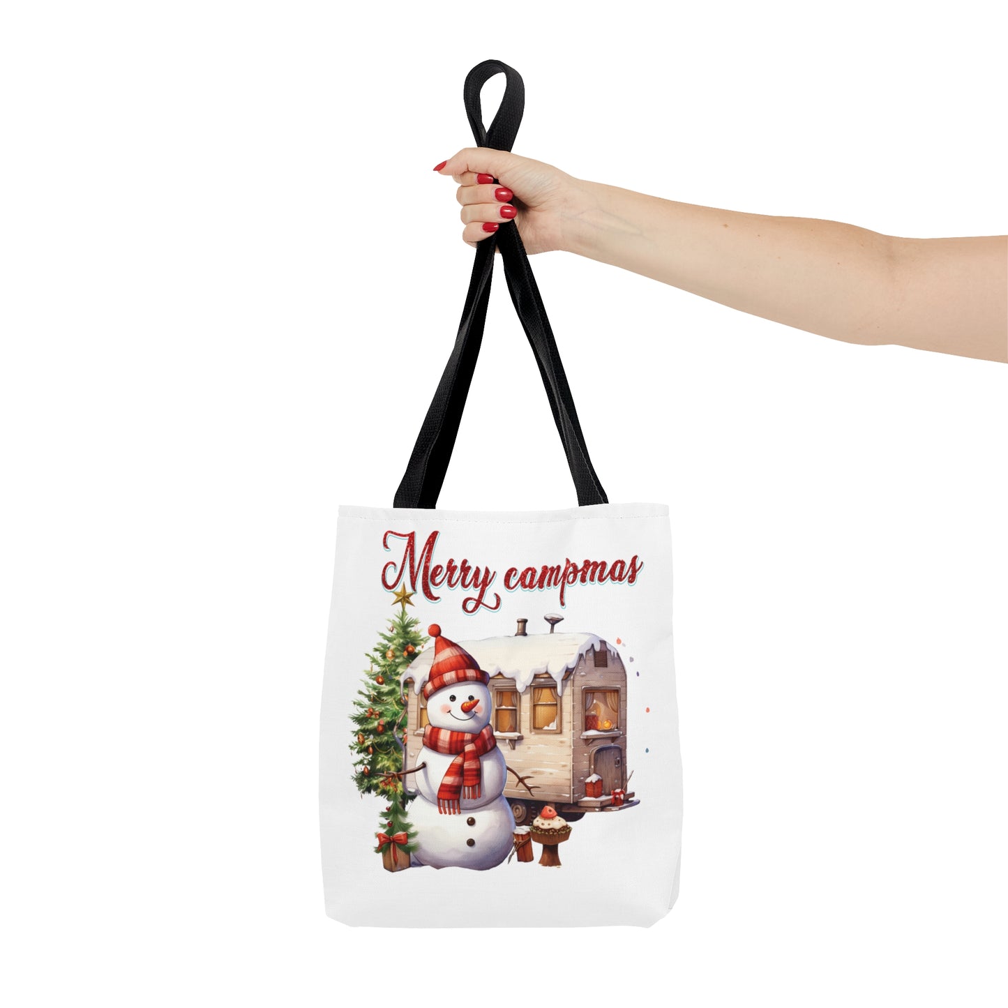 Tote Bag, Christmas, Camper