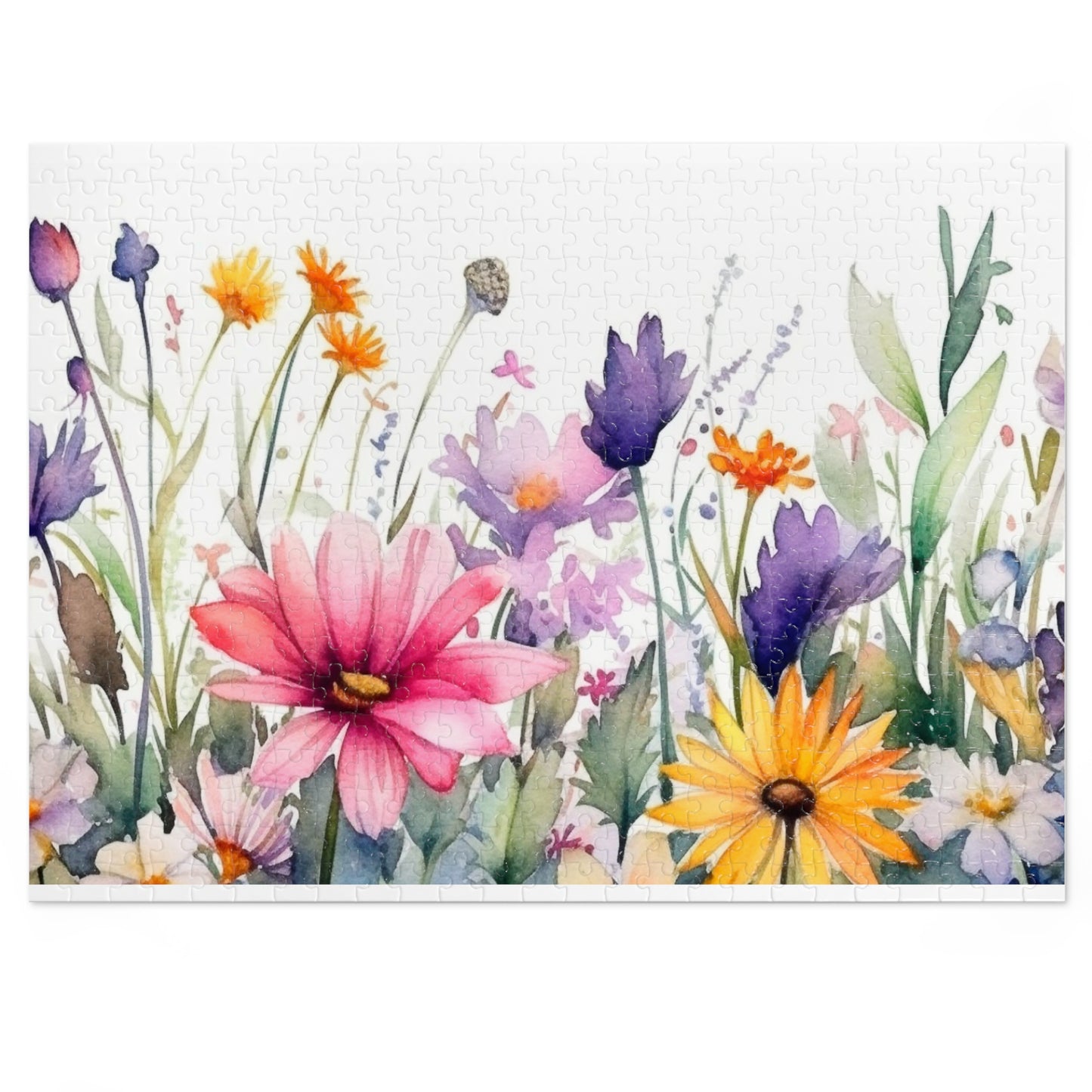 Jigsaw Puzzle, Floral, Personalised/Non-Personalised (30, 110, 252, 500,1000-Piece)