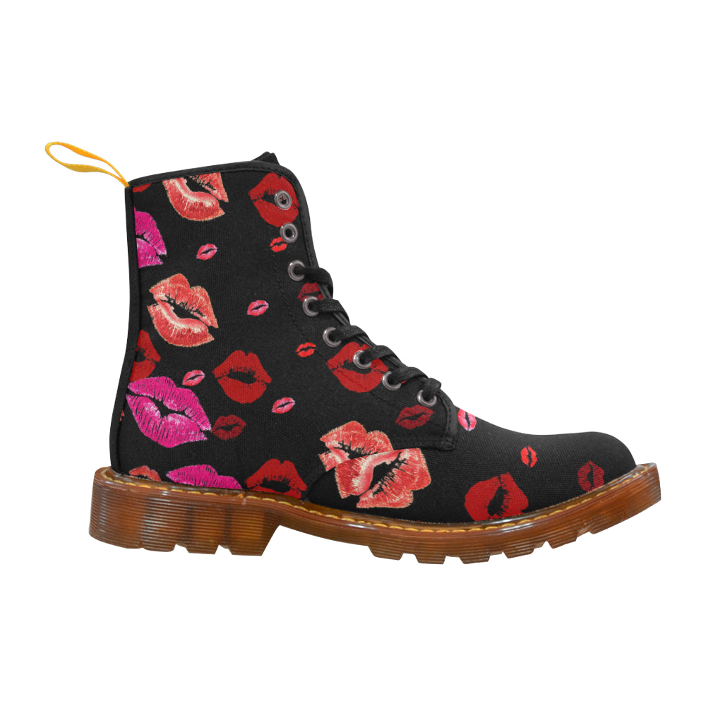 red lip Martin Boots For Women Model 1203H