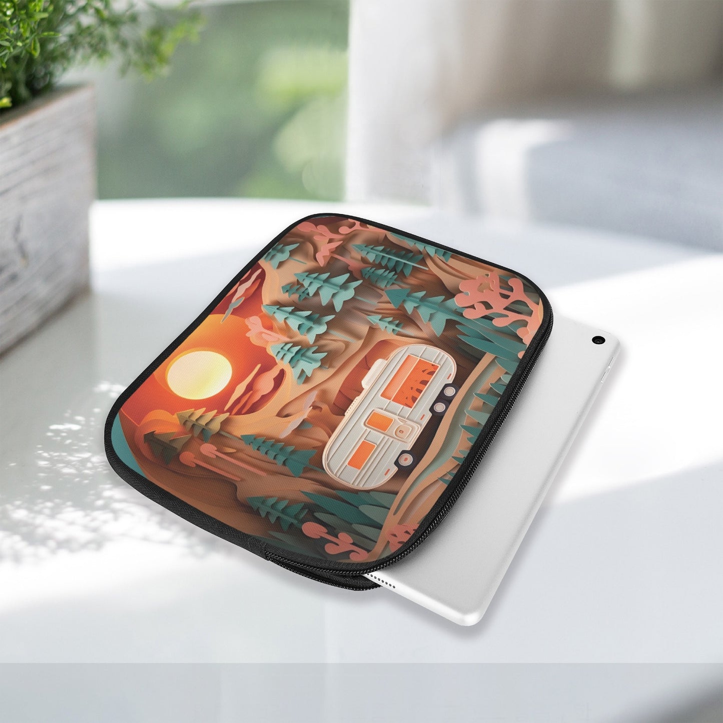 Tablet Sleeve - Travelling - Caravan, awd-563