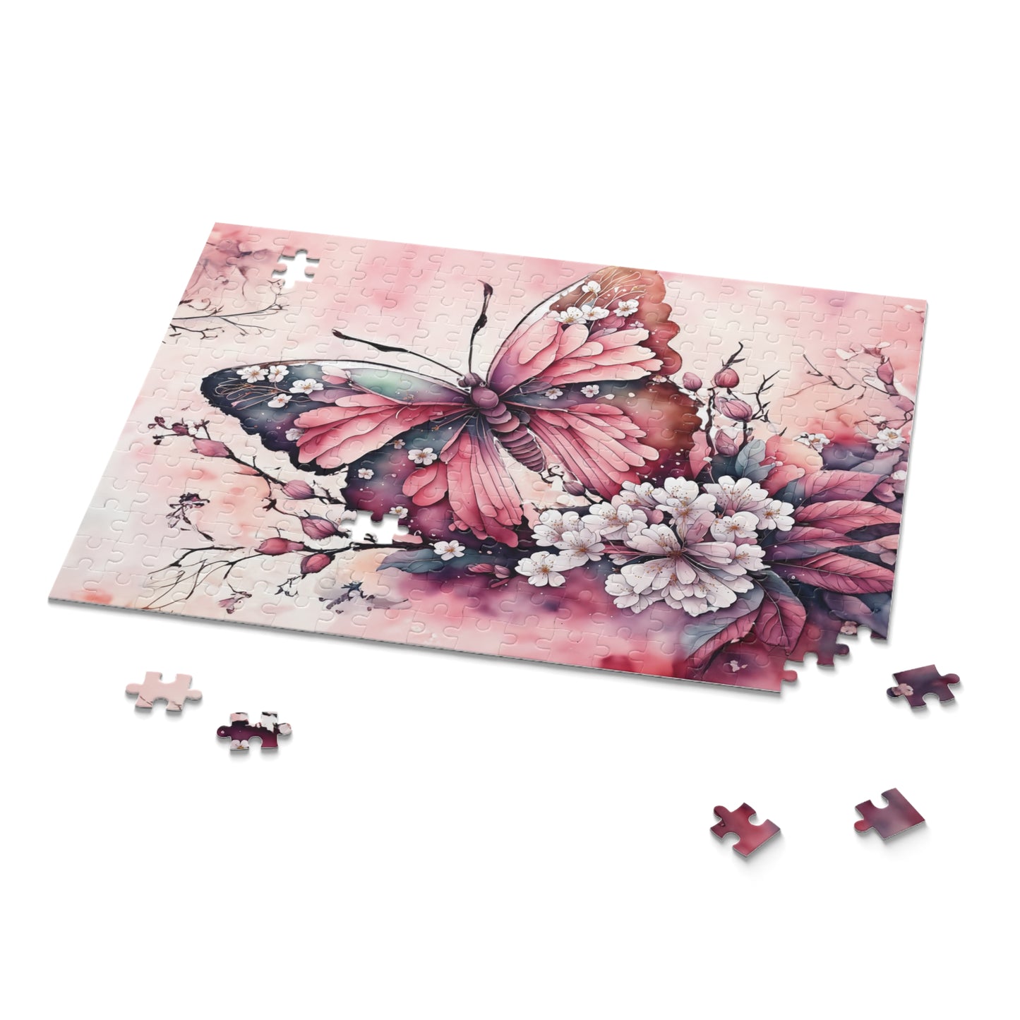 Personalised/Non-Personalised Puzzle, Butterfly Dreams (120, 252, 500-Piece)