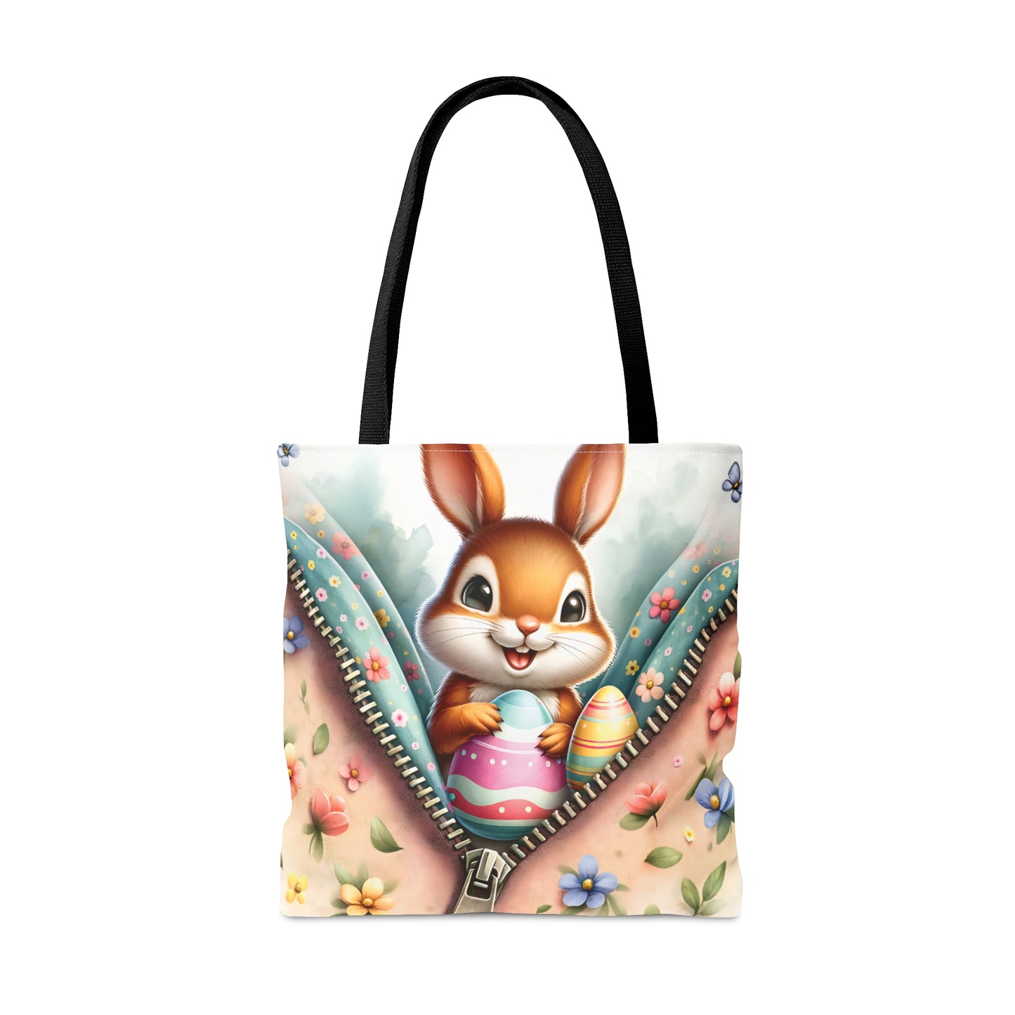 Tote Bag, Easter, Cute Rabbit, Personalised/Non-Personalised Tote bag