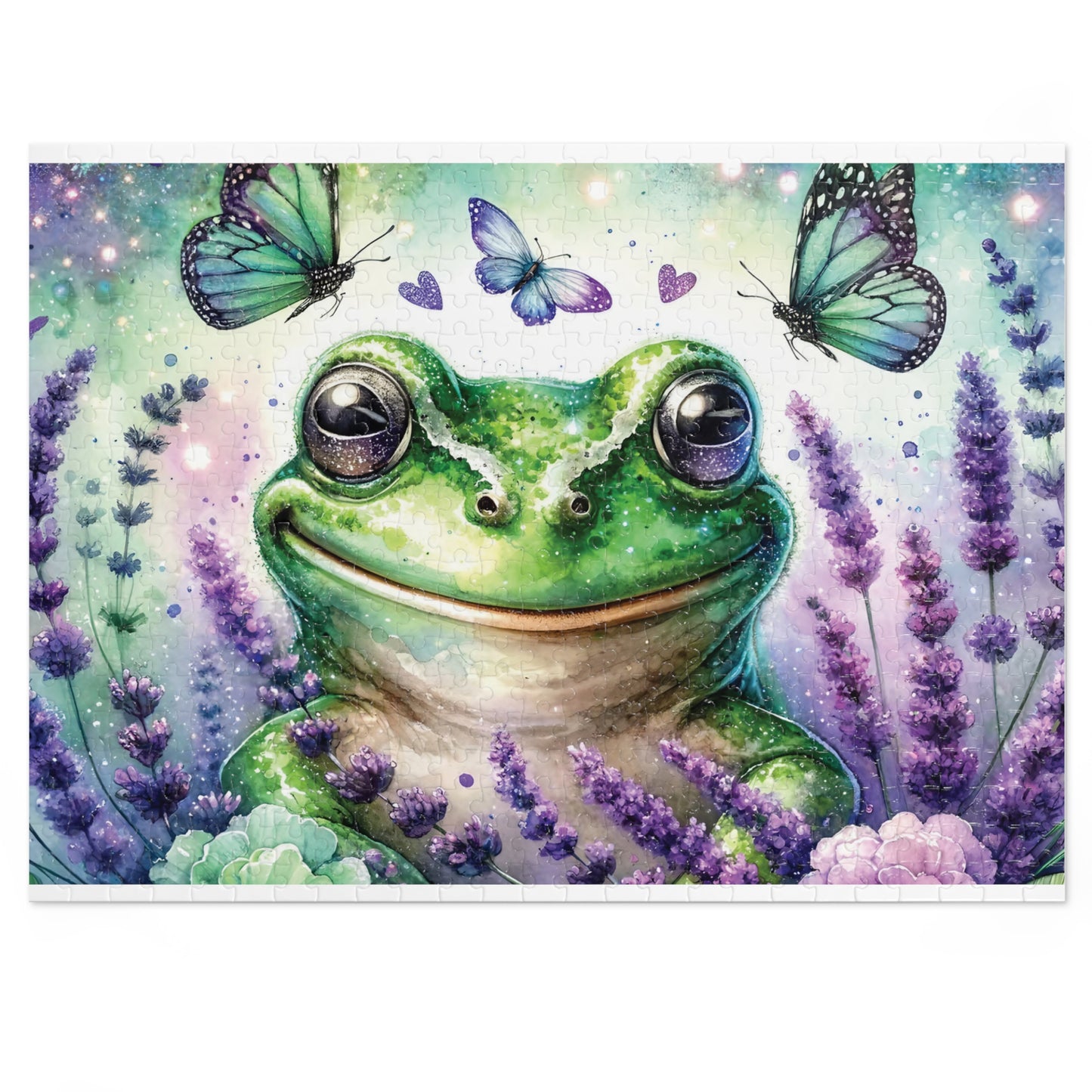 Jigsaw Puzzle, Frog, Personalised/Non-Personalised (30, 110, 252, 500,1000-Piece)