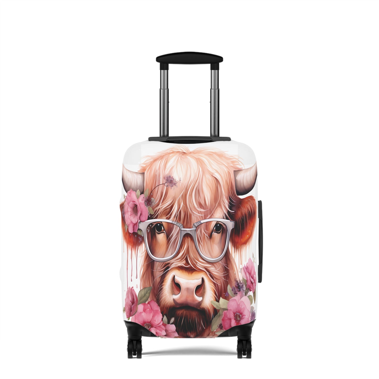 Luggage Cover, Highland Cow, awd-011