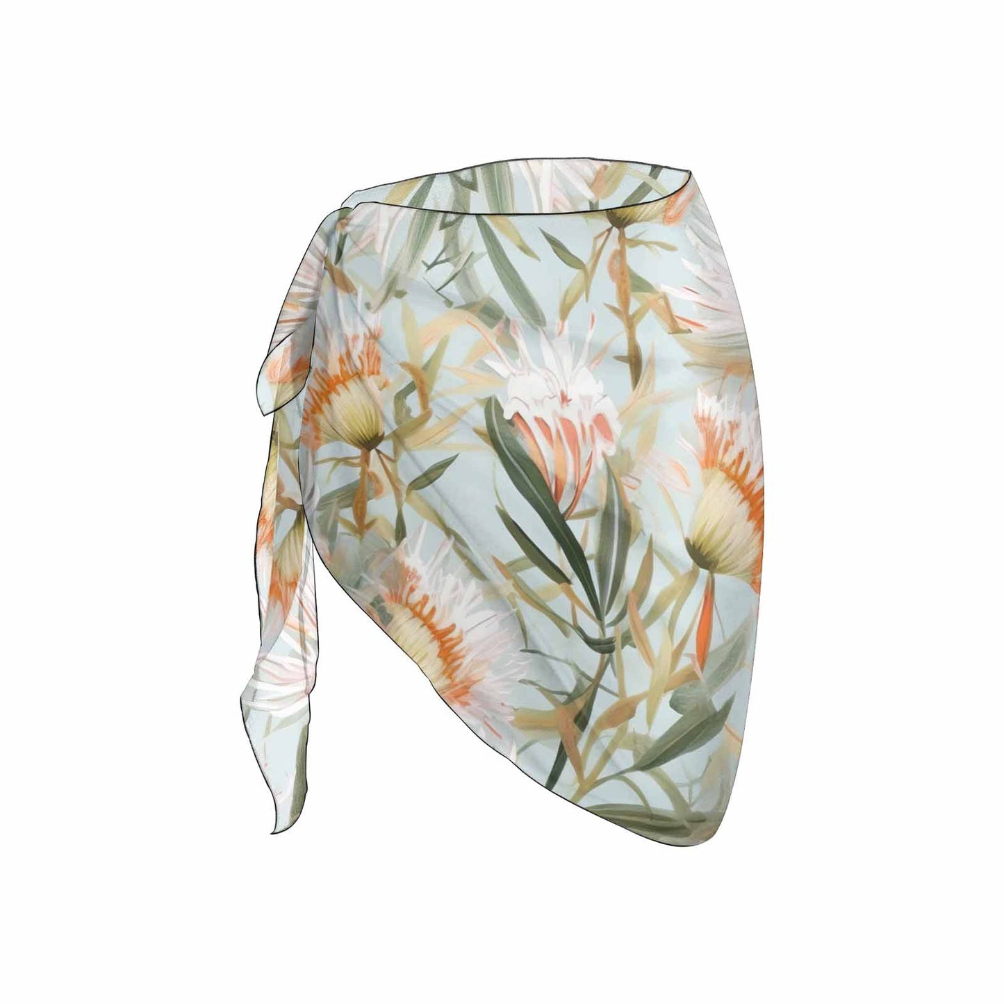 Australian Floral 4  Women's Beach Sarong Wrap