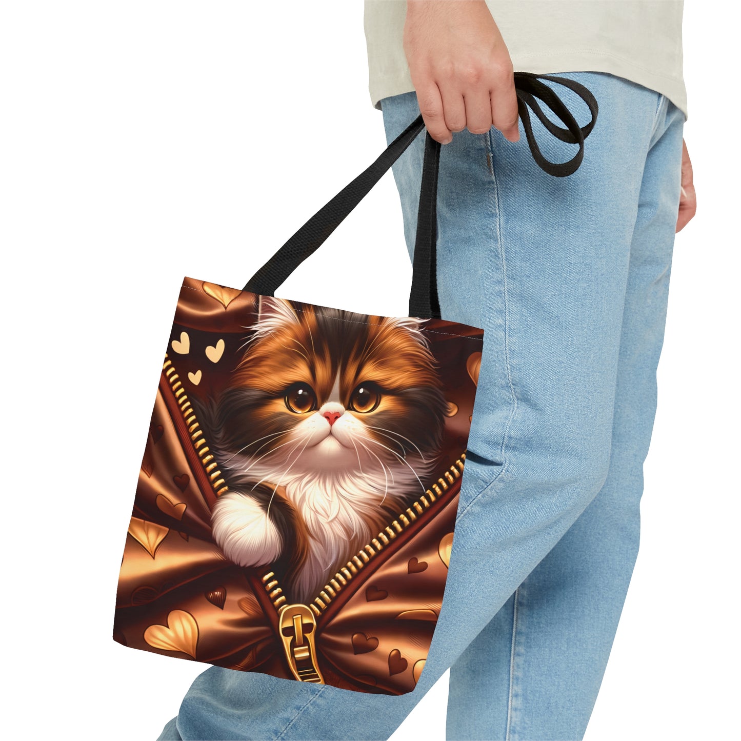 Tote Bag, Cat, Personalised/Non-Personalised Tote bag