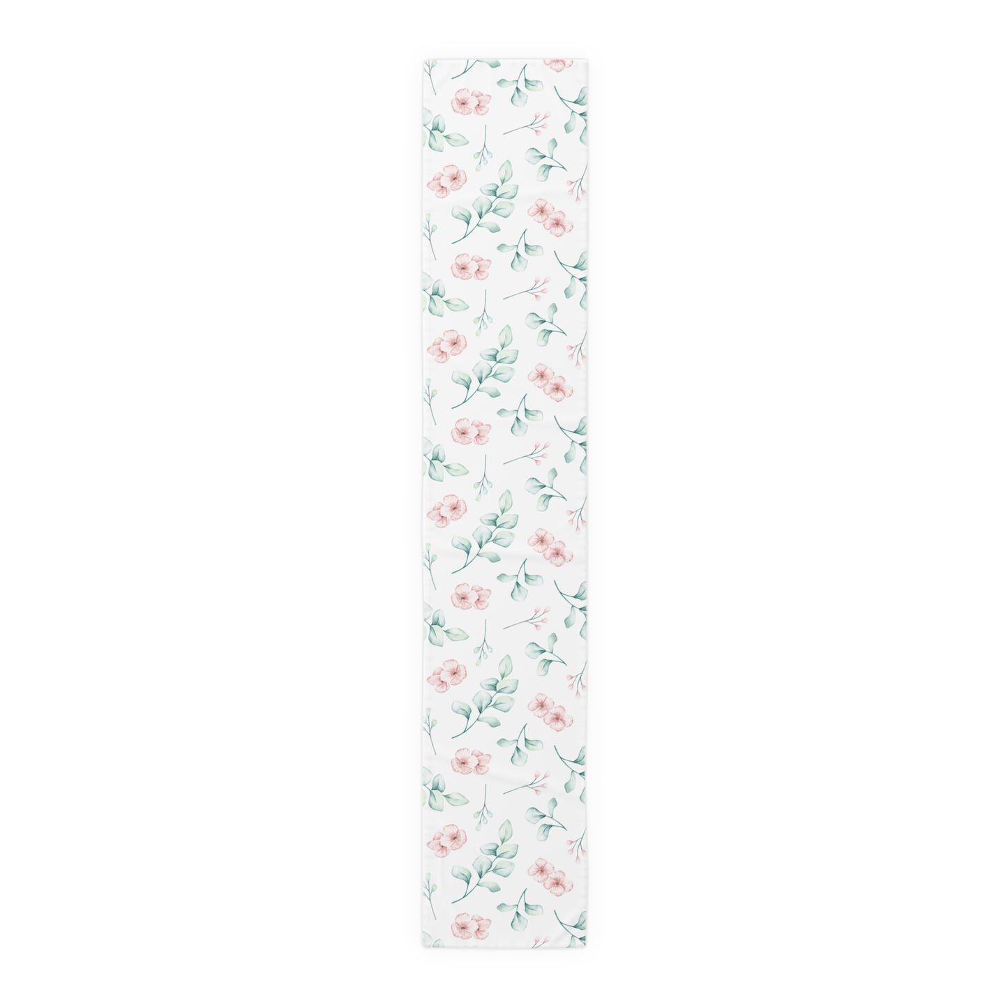 Floral Table Runner, Cotton Twill and Poly Available