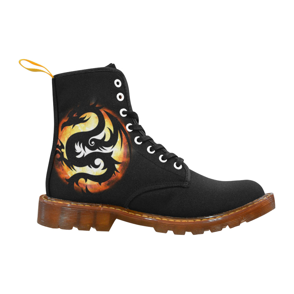 dragon Martin Boots For Women dragon