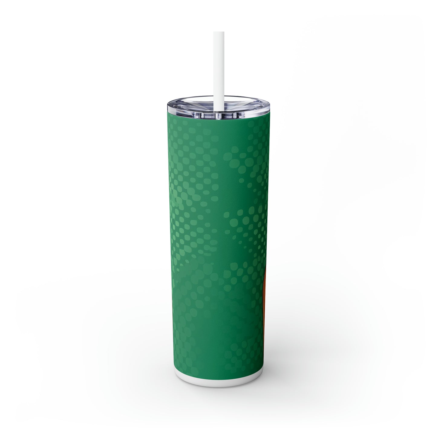 Skinny Tumbler with Straw, 20oz, Pop Art