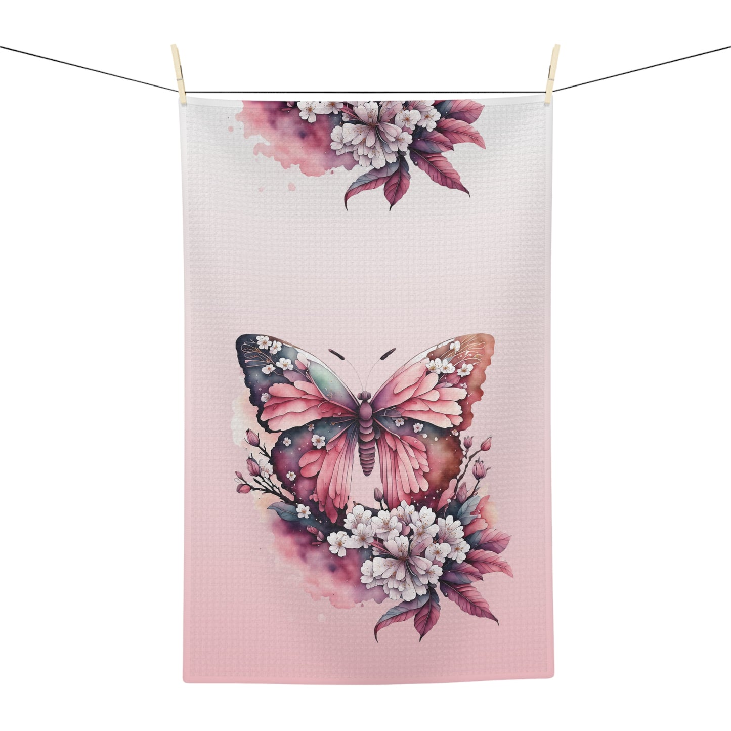 Microfiber Tea Towel, Butterfly Dreams