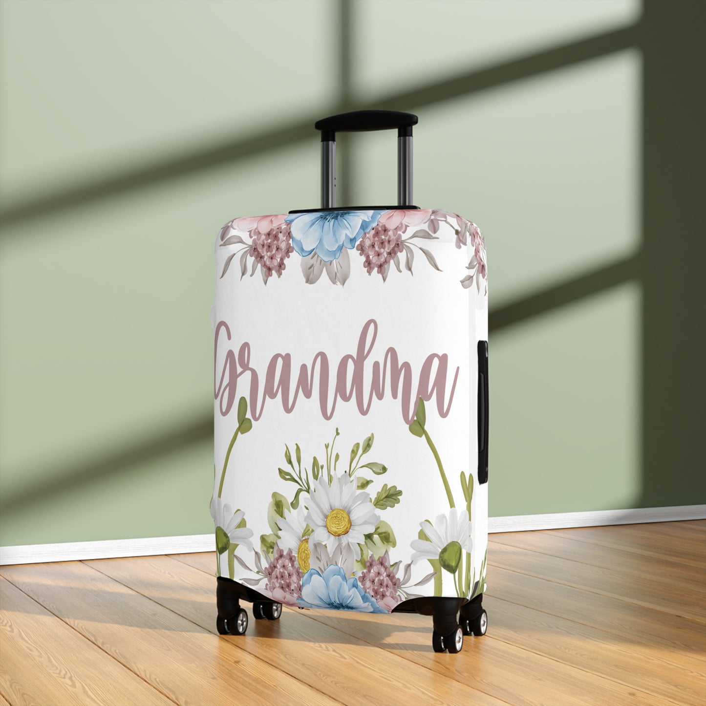 Luggage Cover, Floral, Grandma, awd-1368