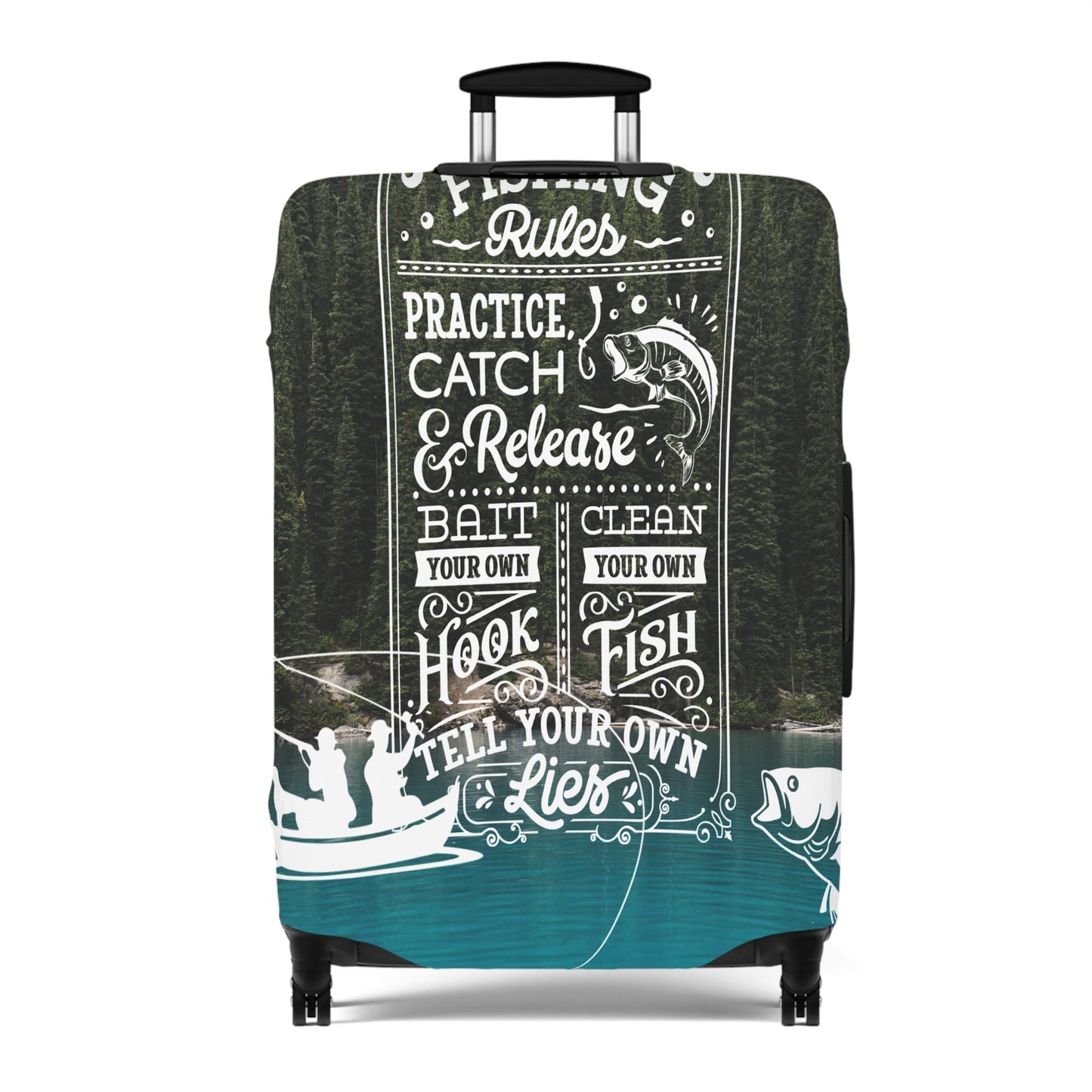 Luggage Cover, Fishing Rules, awd-513